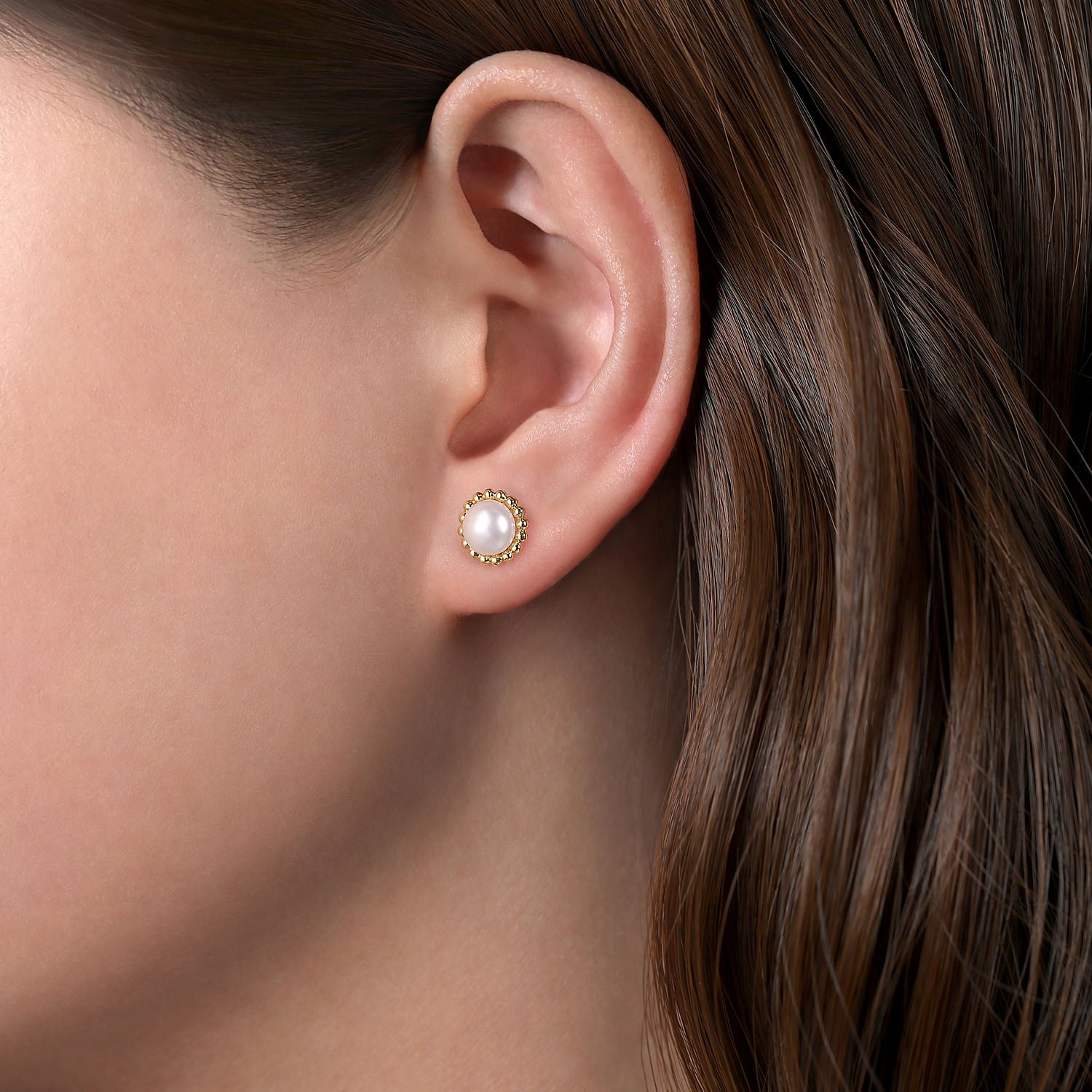 Gabriel & Co. Freshwater Pearl Stud Earrings