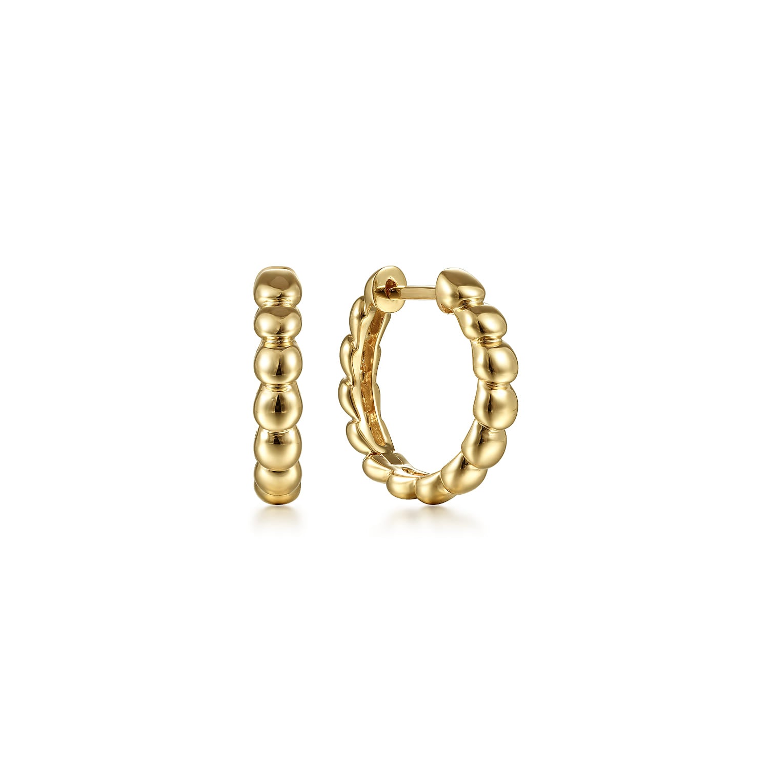Gabriel & Co. 15mm Bujukan Huggie Earrings