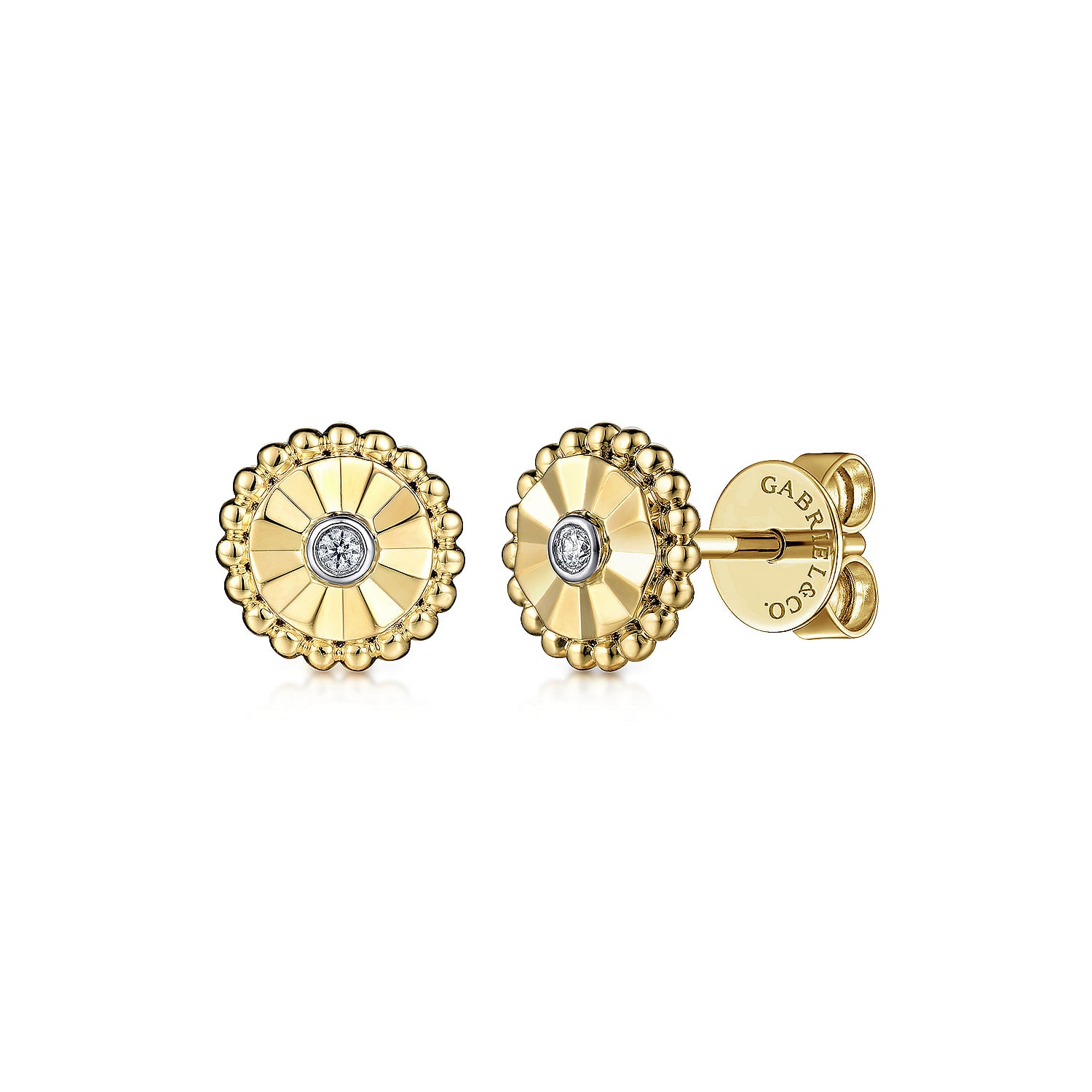 Gabriel & Co. Bujukan Diamond Stud Earrings