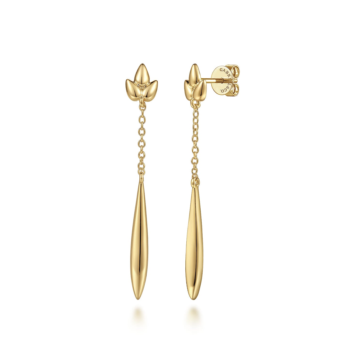 Gabriel & Co. Linear Drop Earrings