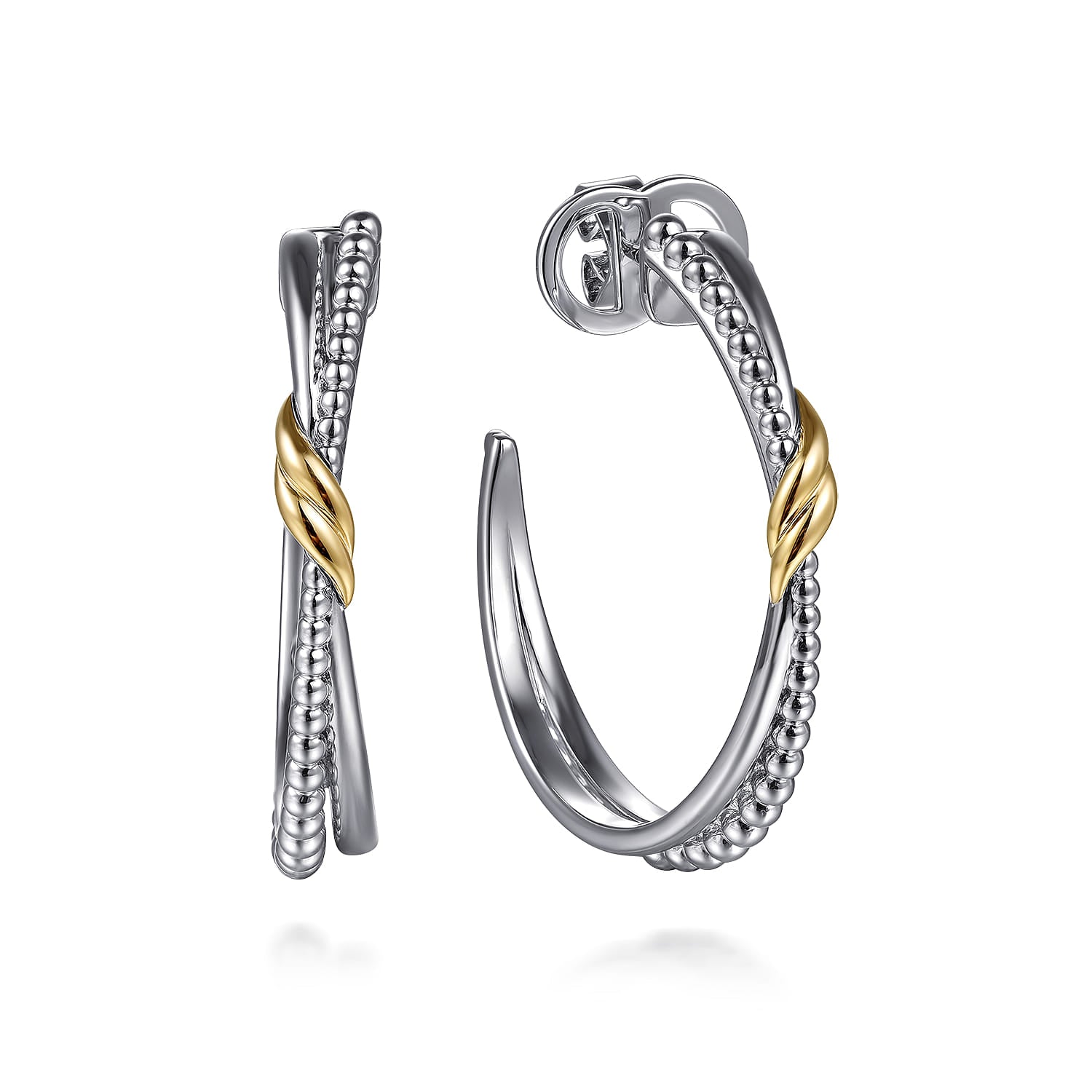 Gabriel & Co. Bujukan J Hoop Earrings