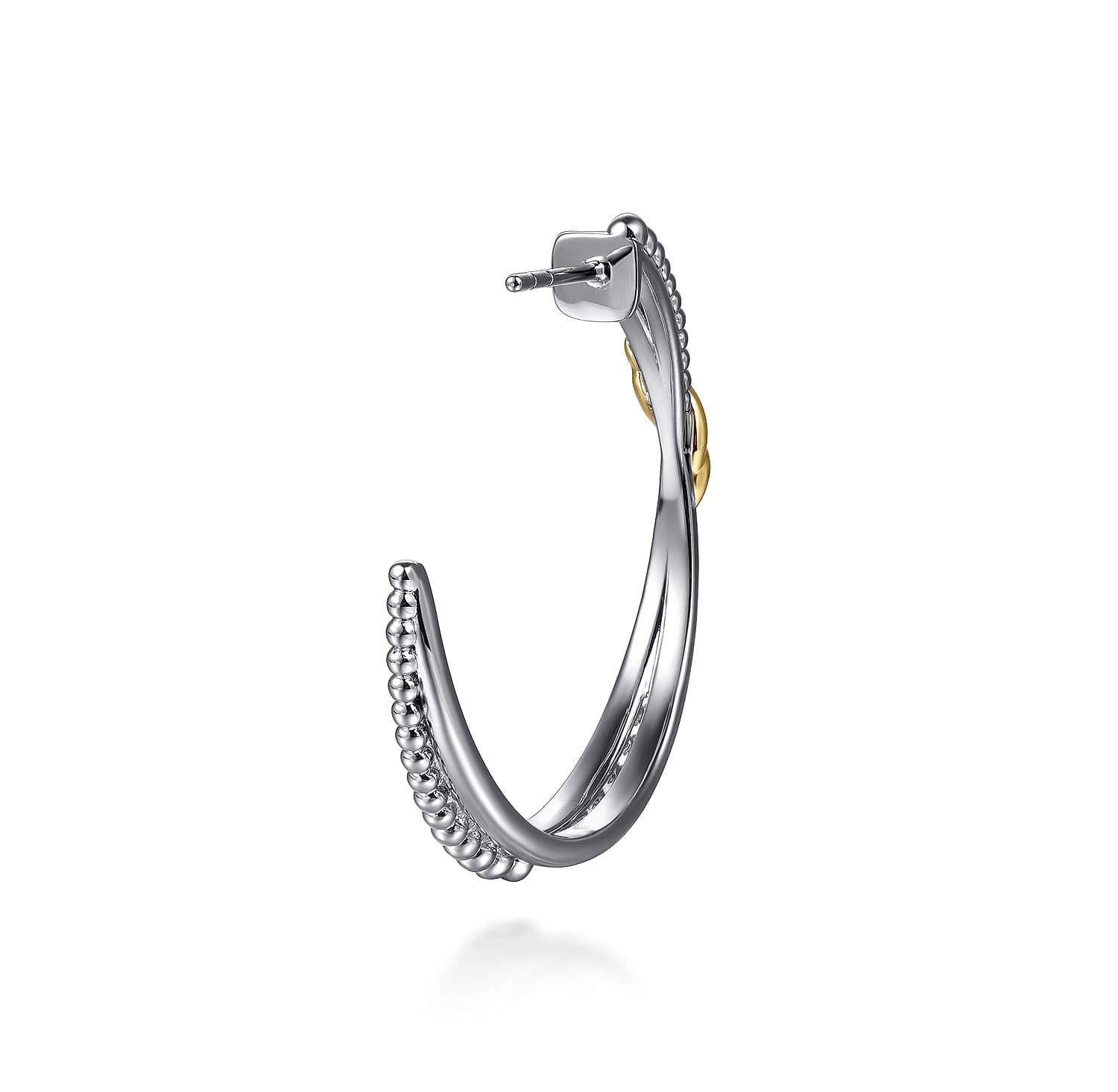 Gabriel & Co. Bujukan J Hoop Earrings
