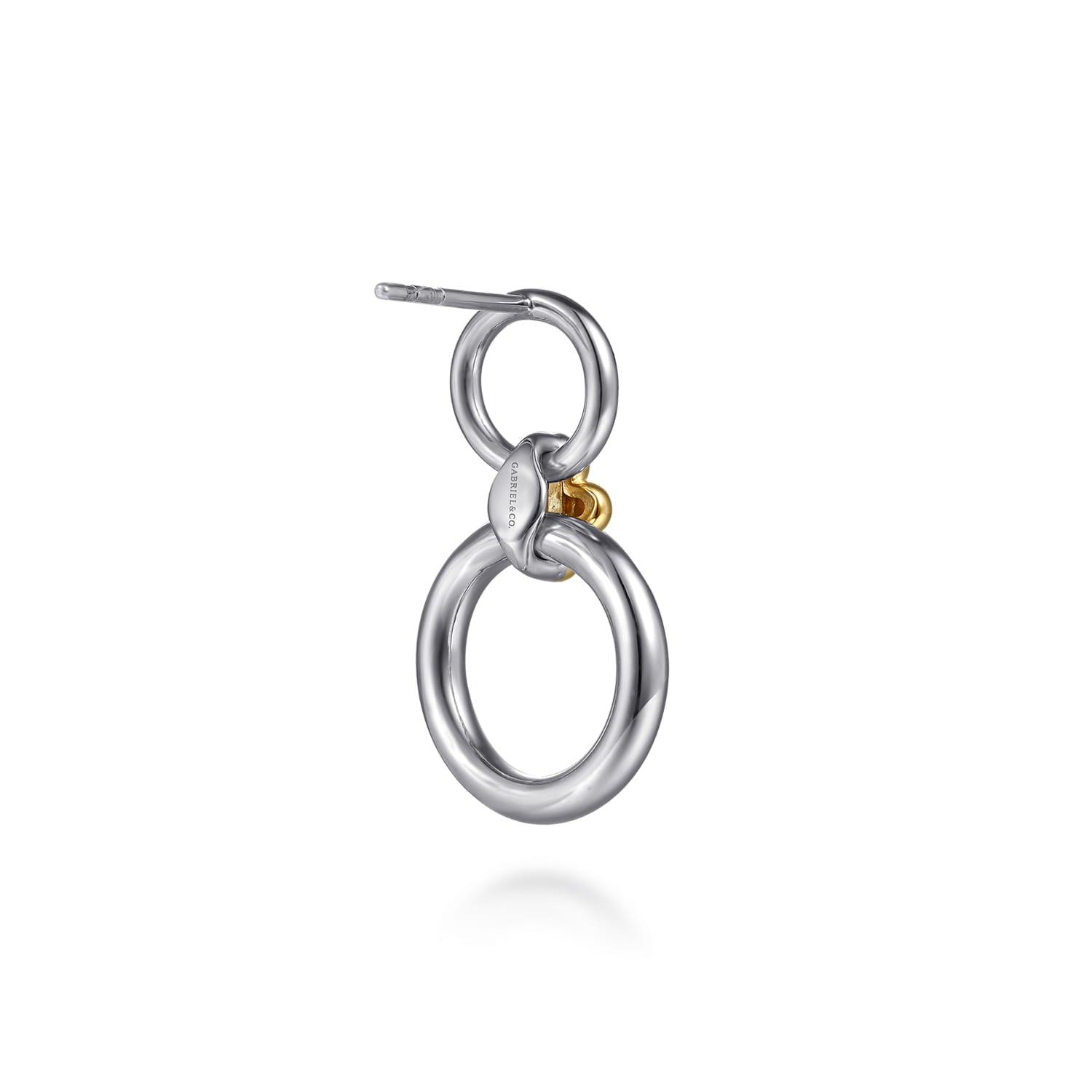 Gabriel & Co. Bujukan Round Link Drop Earrings
