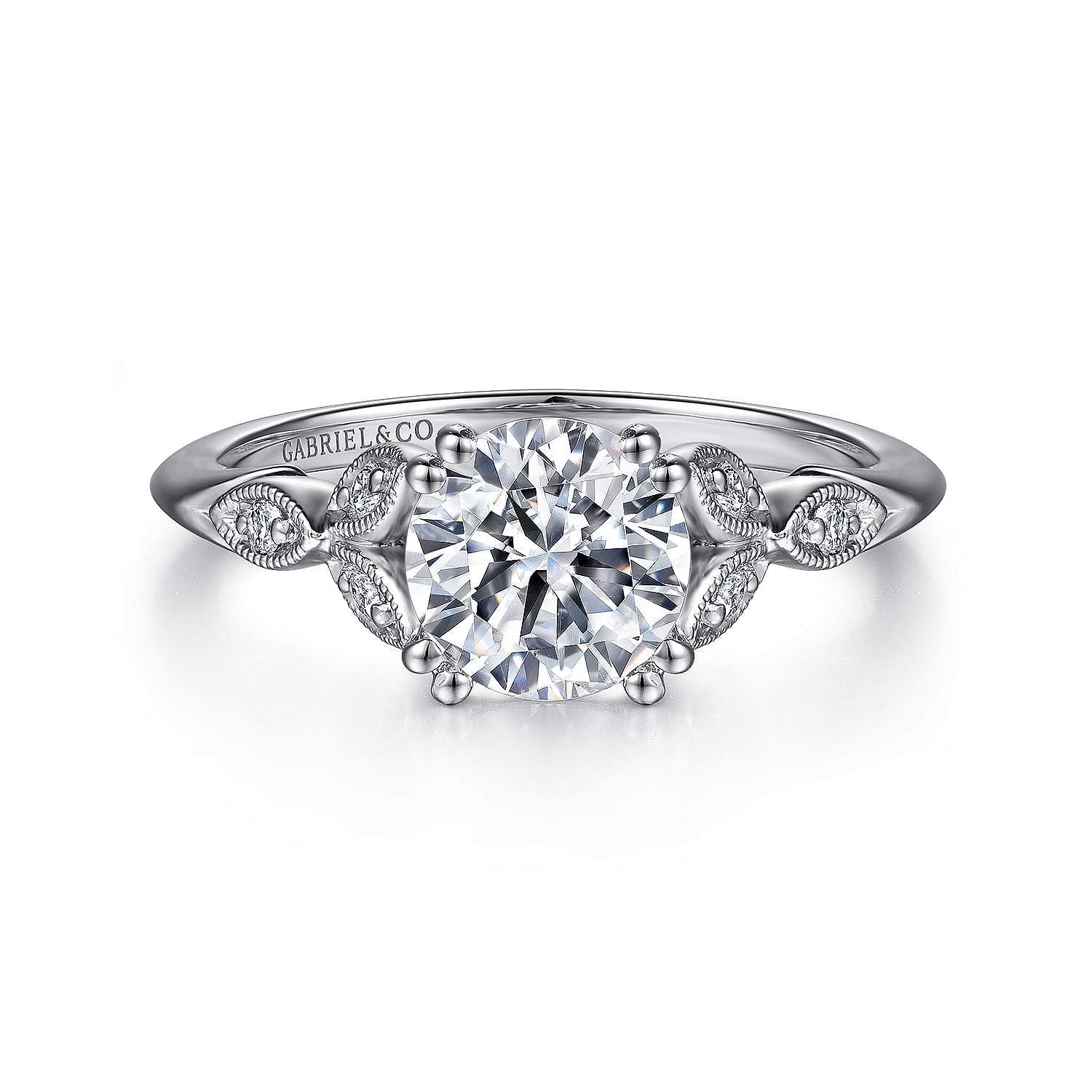 Gabriel & Co. Celia Diamond Engagement Ring