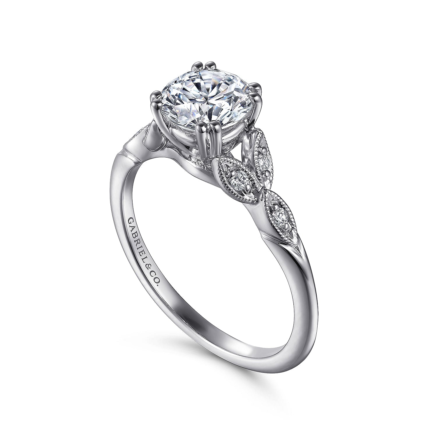 Gabriel & Co. Celia Diamond Engagement Ring