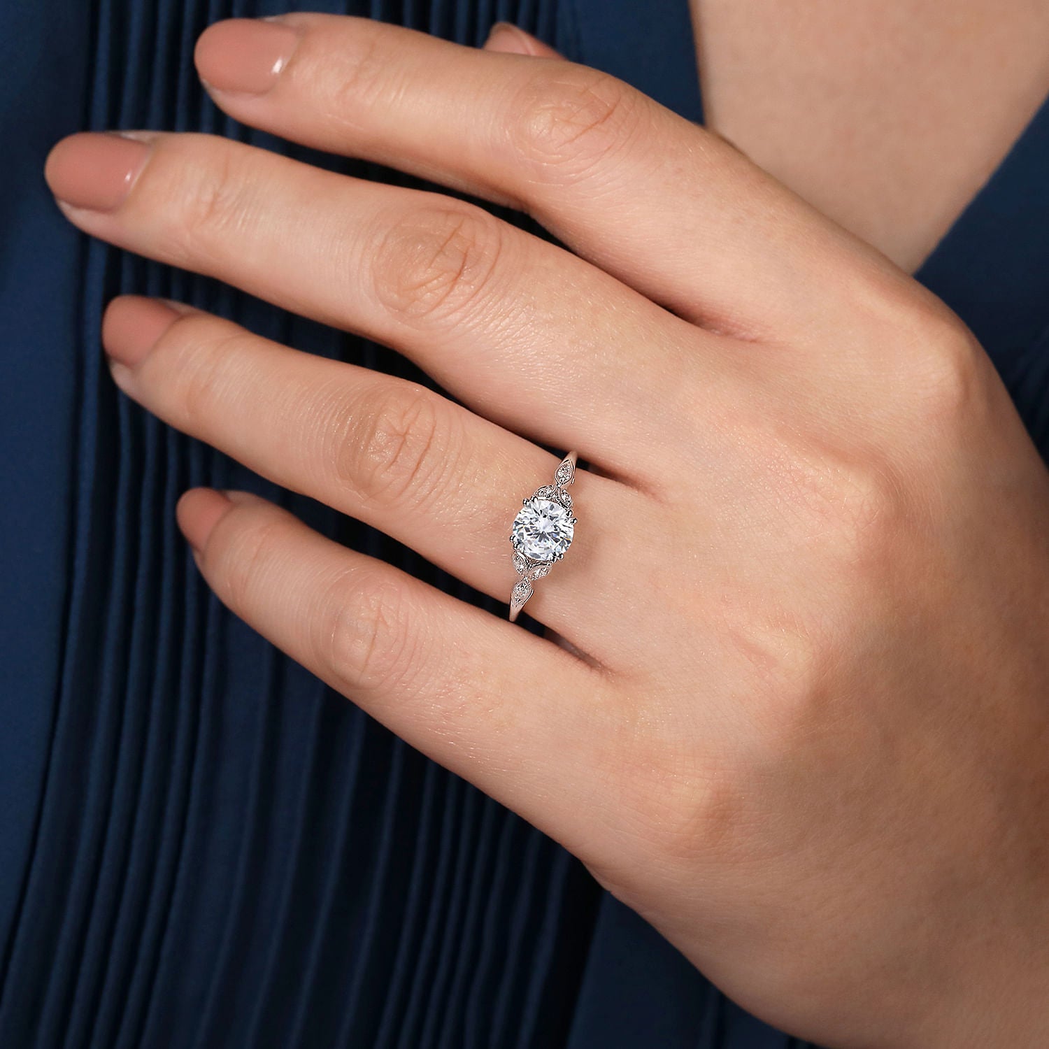 Gabriel & Co. Celia Diamond Engagement Ring
