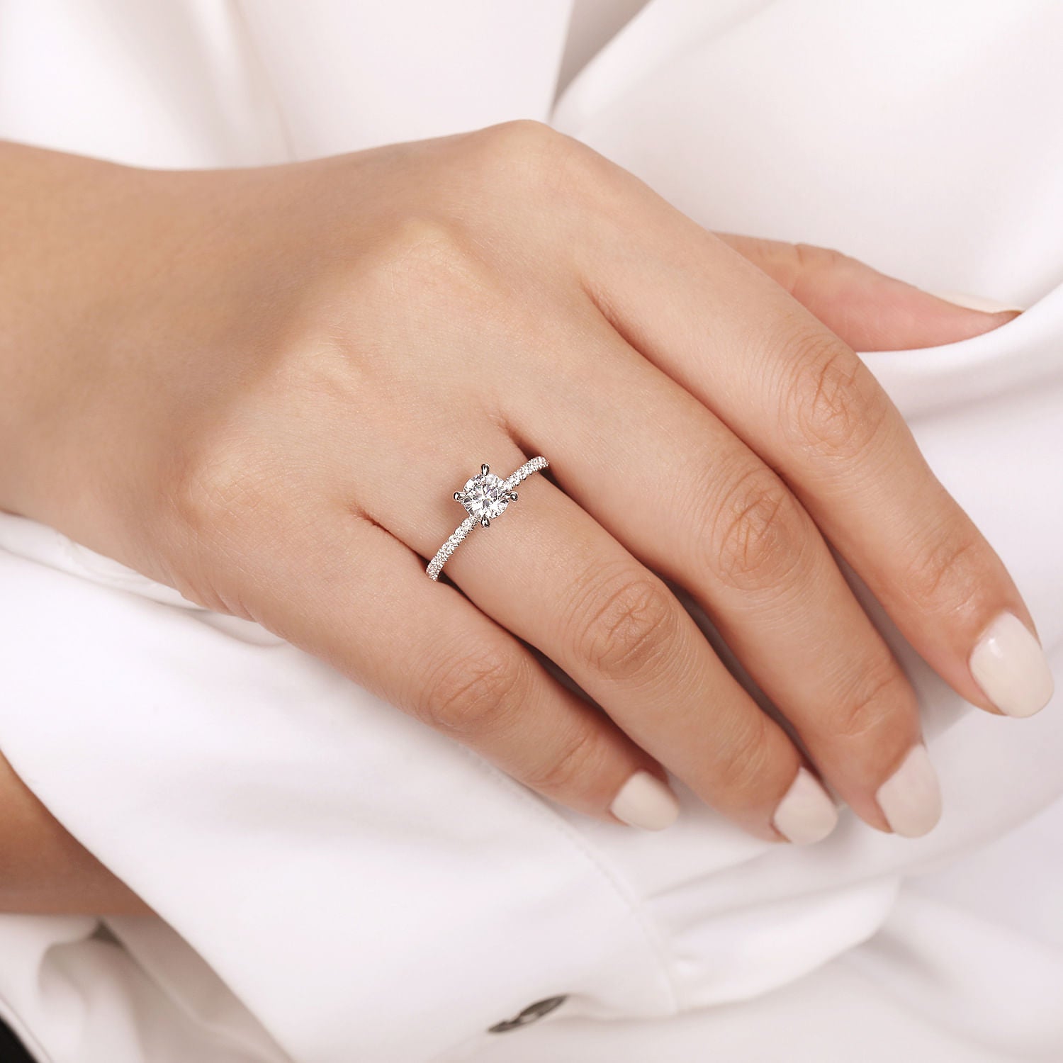 Gabriel & Co. 'Noa' Diamond Engagement Ring Mounting