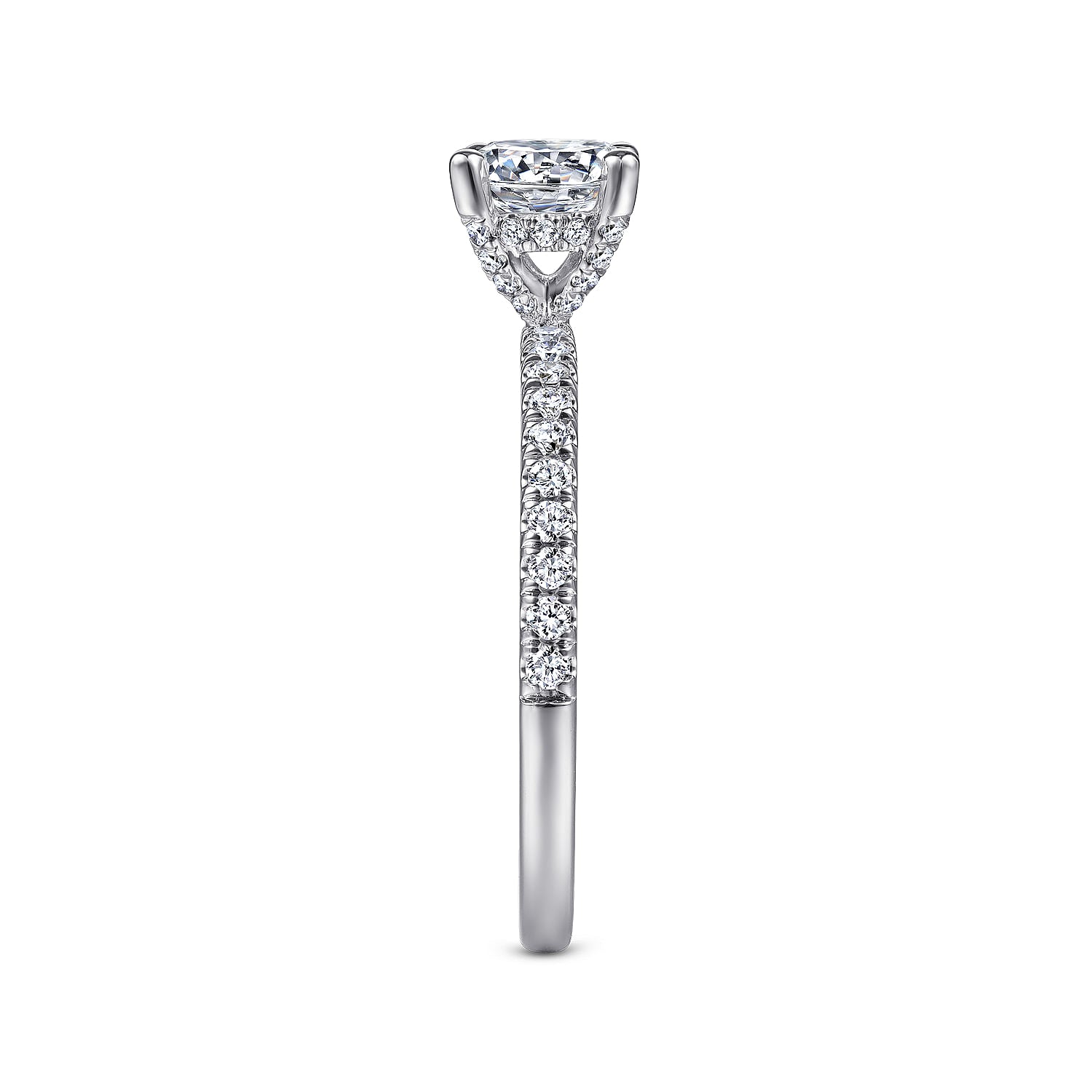 Gabriel & Co. 'Ulani' Hidden Halo Diamond Engagement Ring Mounting