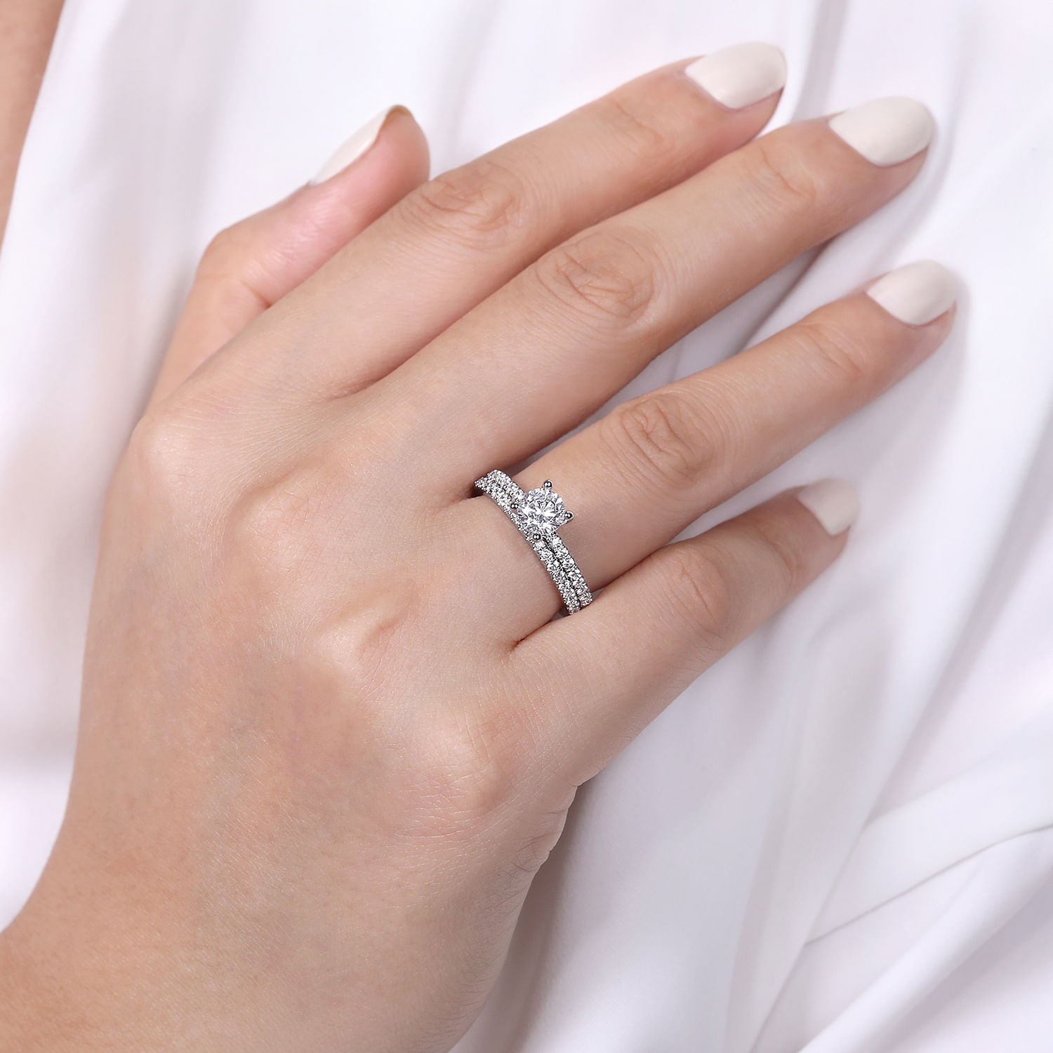 Gabriel & Co. 'Ulani' Hidden Halo Diamond Engagement Ring Mounting