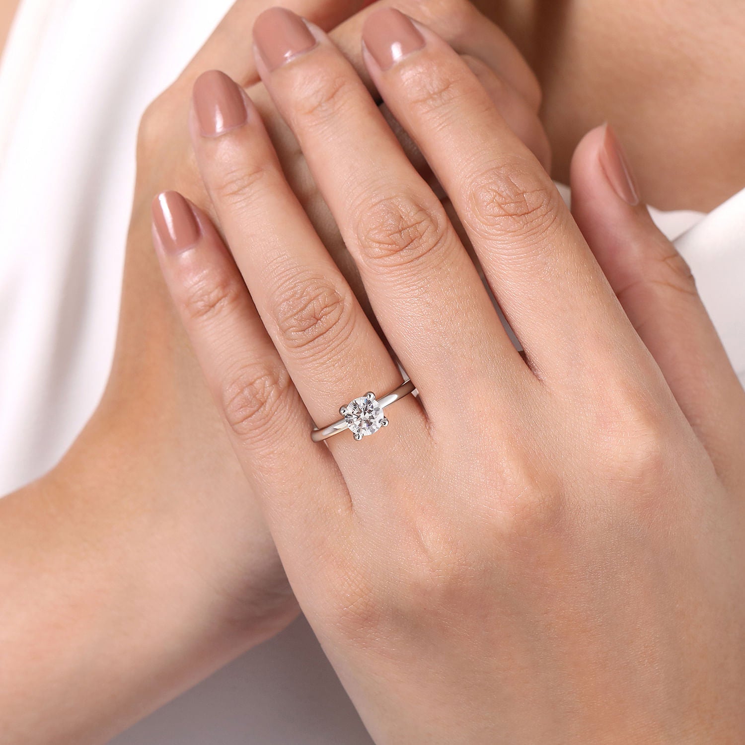 Gabriel & Co. 'Evelynn' Solitaire Diamond Engagement Ring Mounting