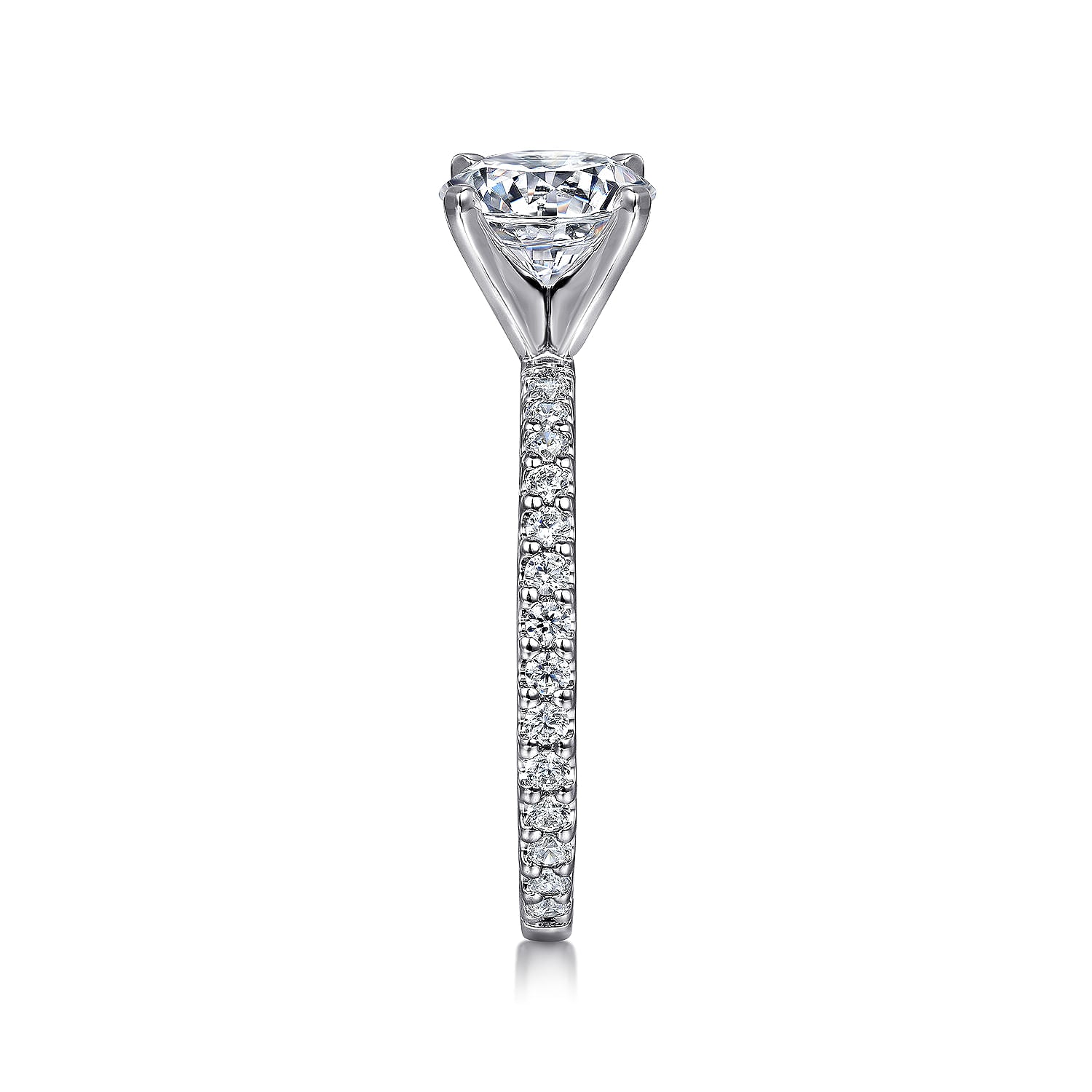 Gabriel & Co. 'Logan' Round Diamond Engagement Ring Mounting