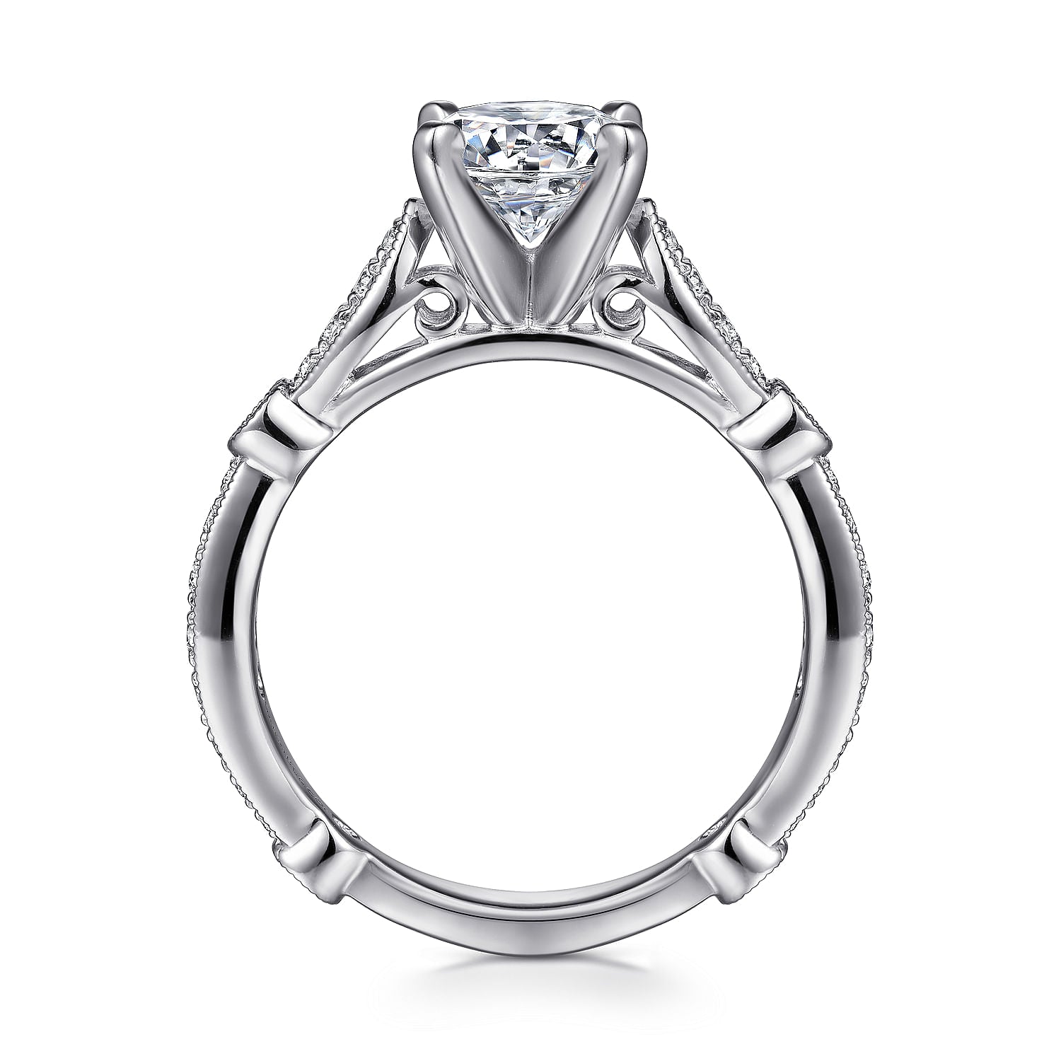 Gabriel & Co. Mabel Vintage Inspired Engagement Ring Mounting