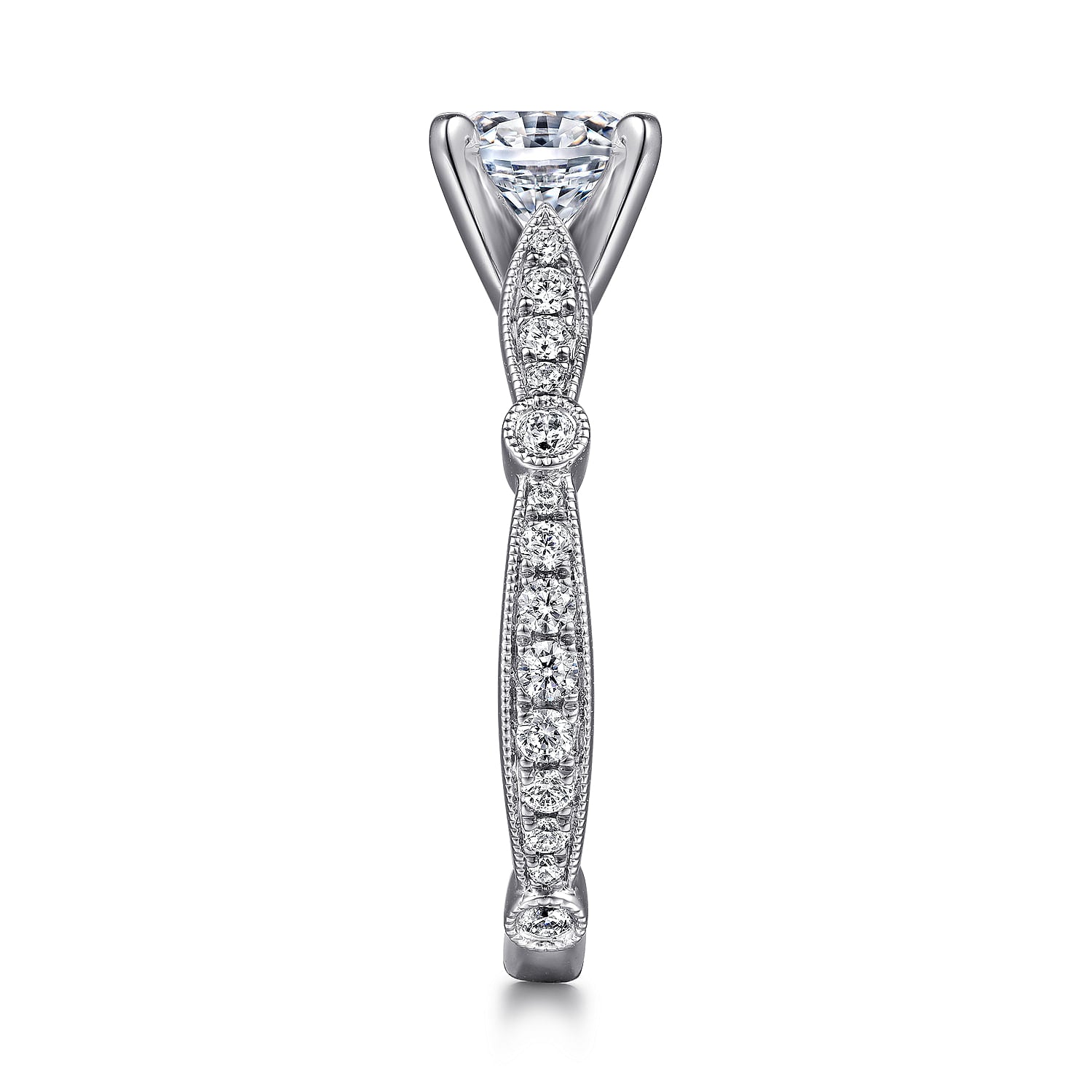 Gabriel & Co. Mabel Vintage Inspired Engagement Ring Mounting