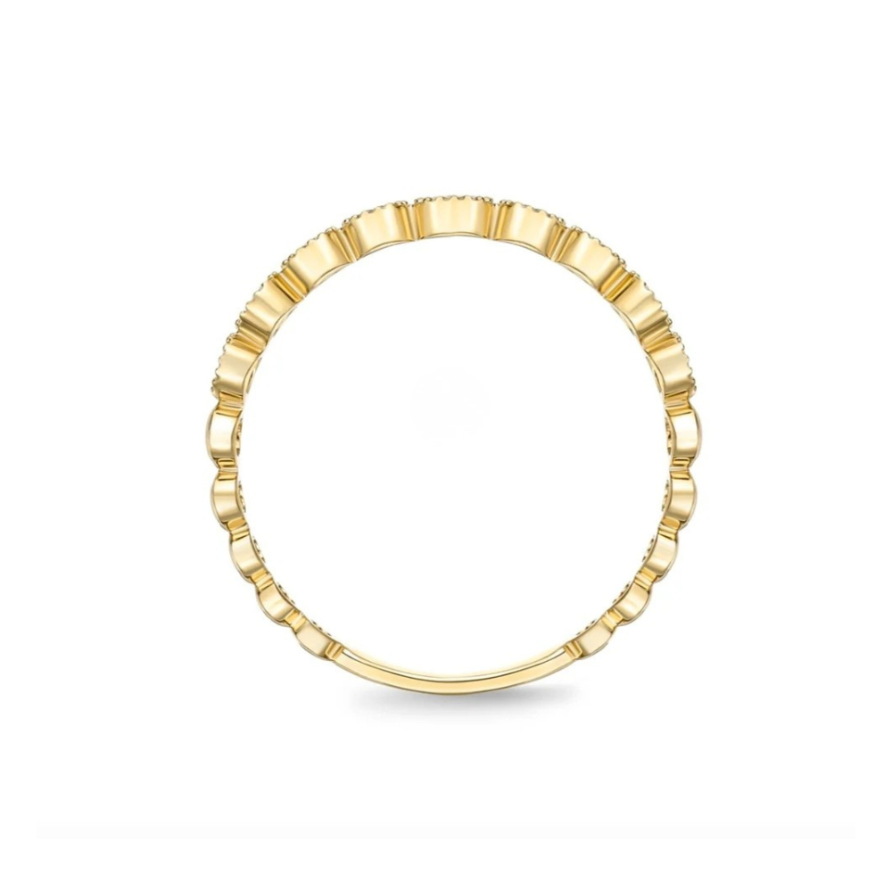Memoire Vintage Bezel Stackable Band
