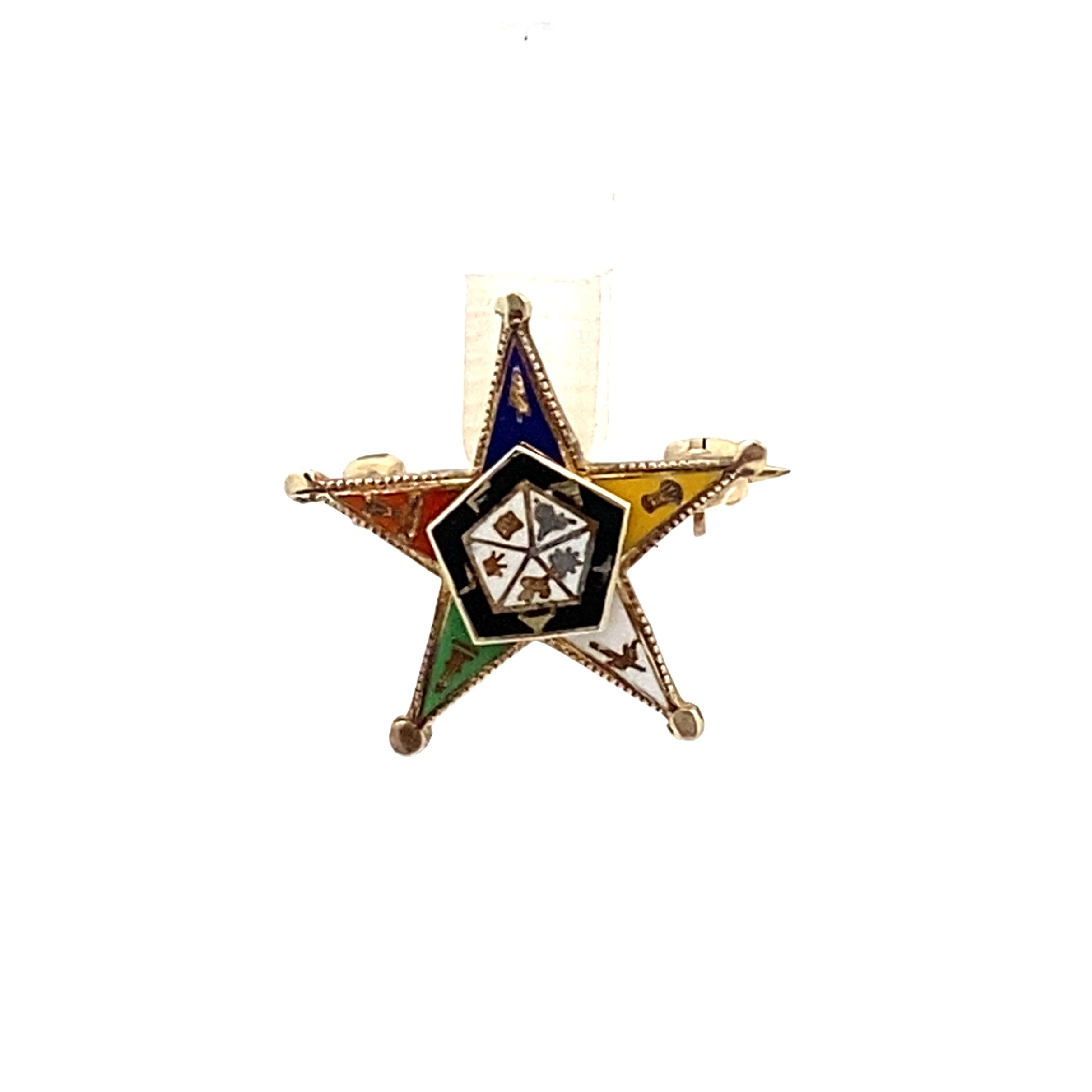 Order of the Eastern Star Pin