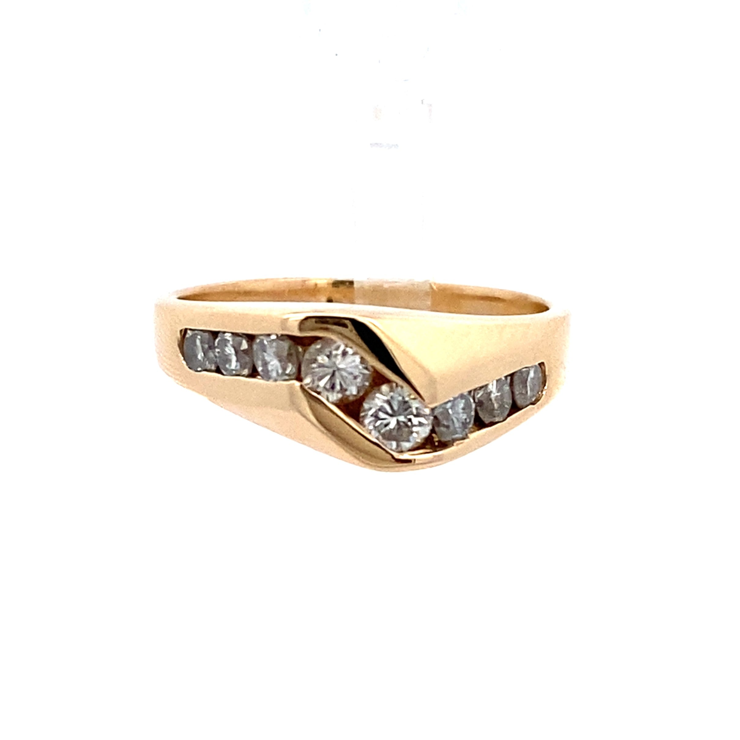 0.54 Carat Channel-Set Ring