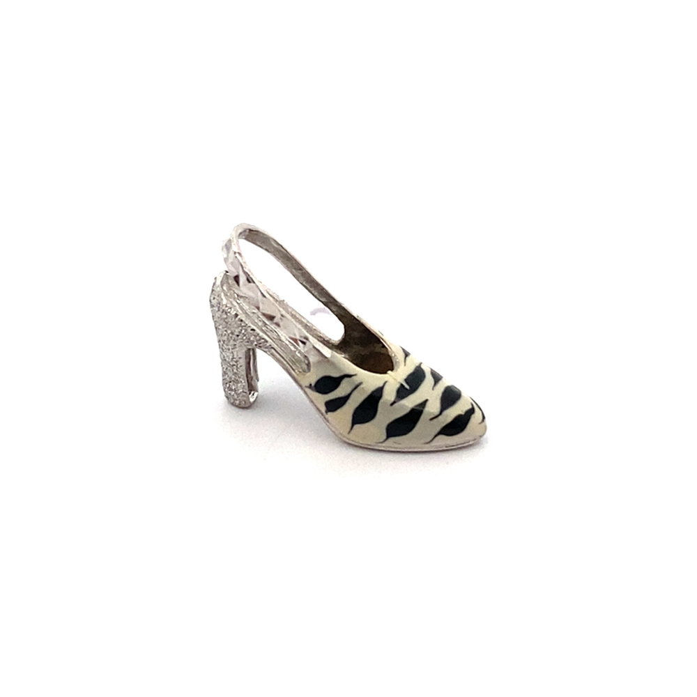 White Gold Heel Charm