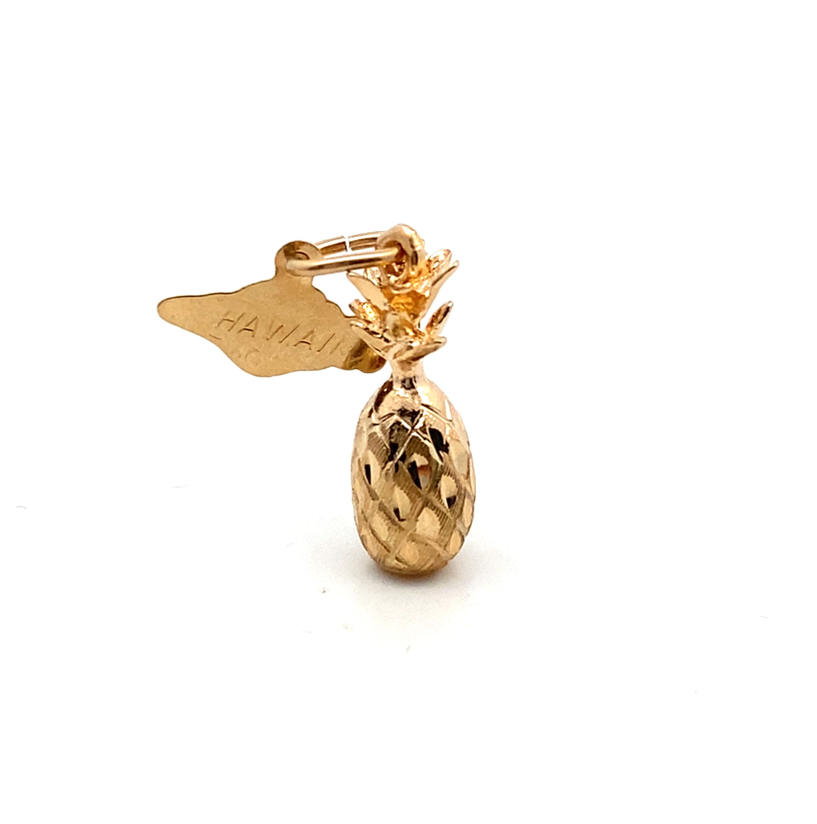 Gold Pineapple Charm