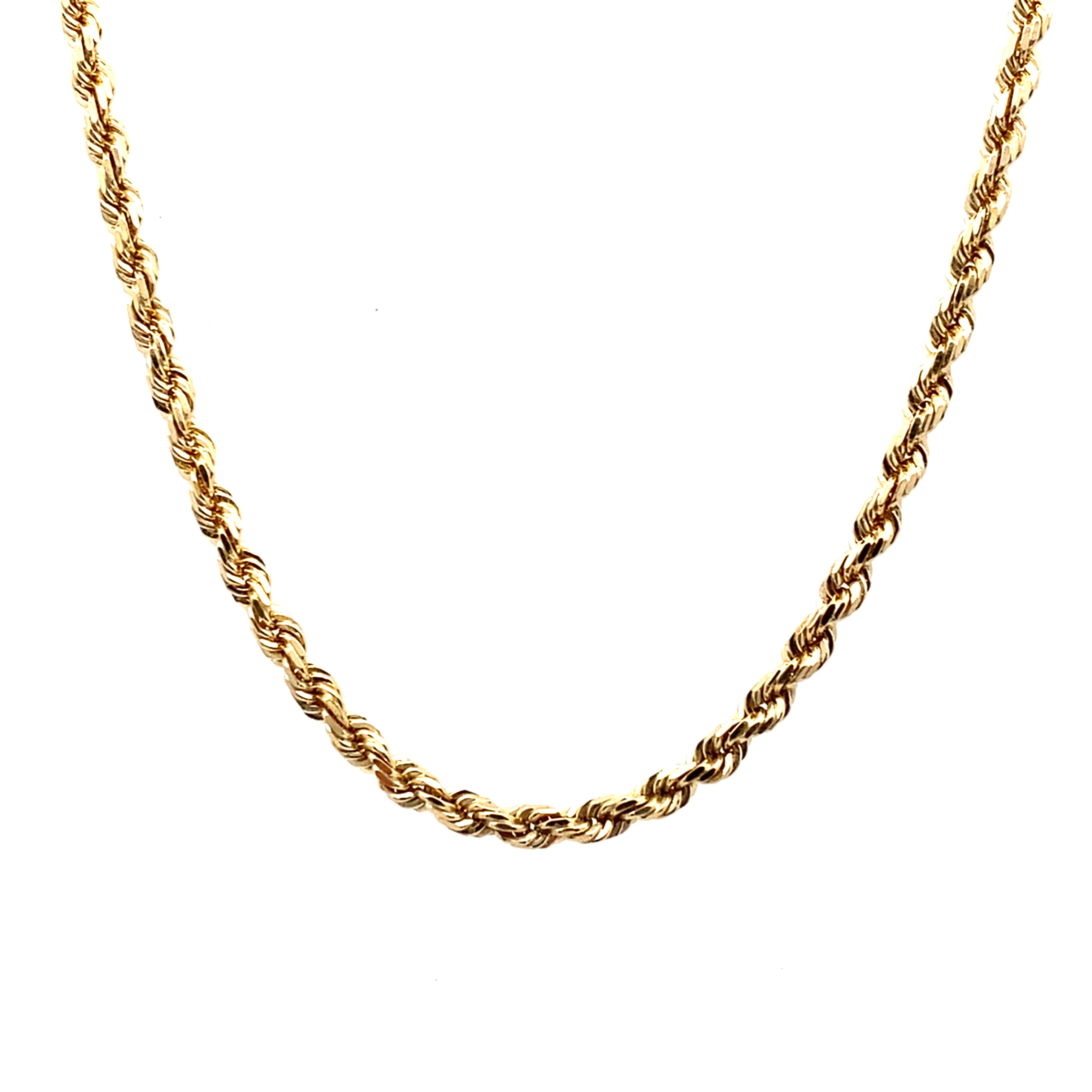 Diamond Cut Rope Chain