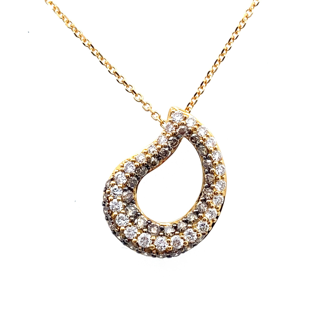 Teardrop Diamond Slide
