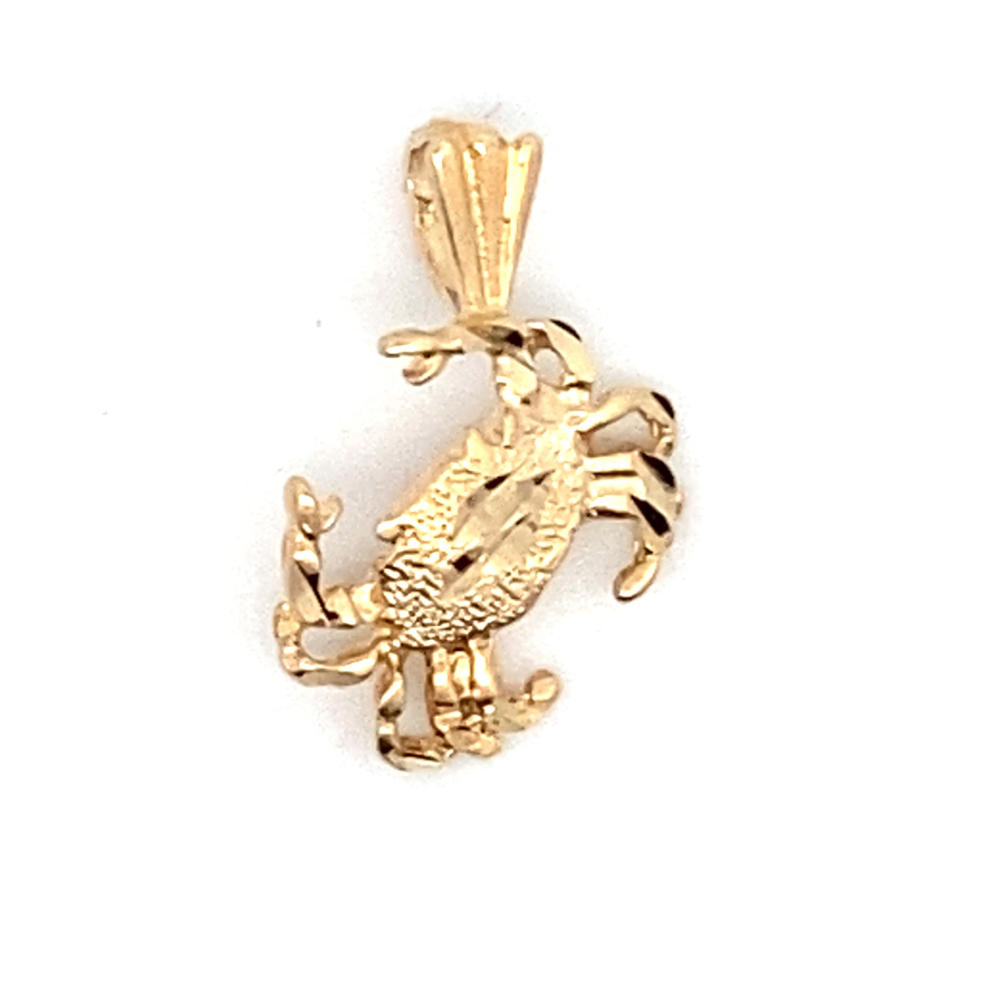 Gold Crab Charm