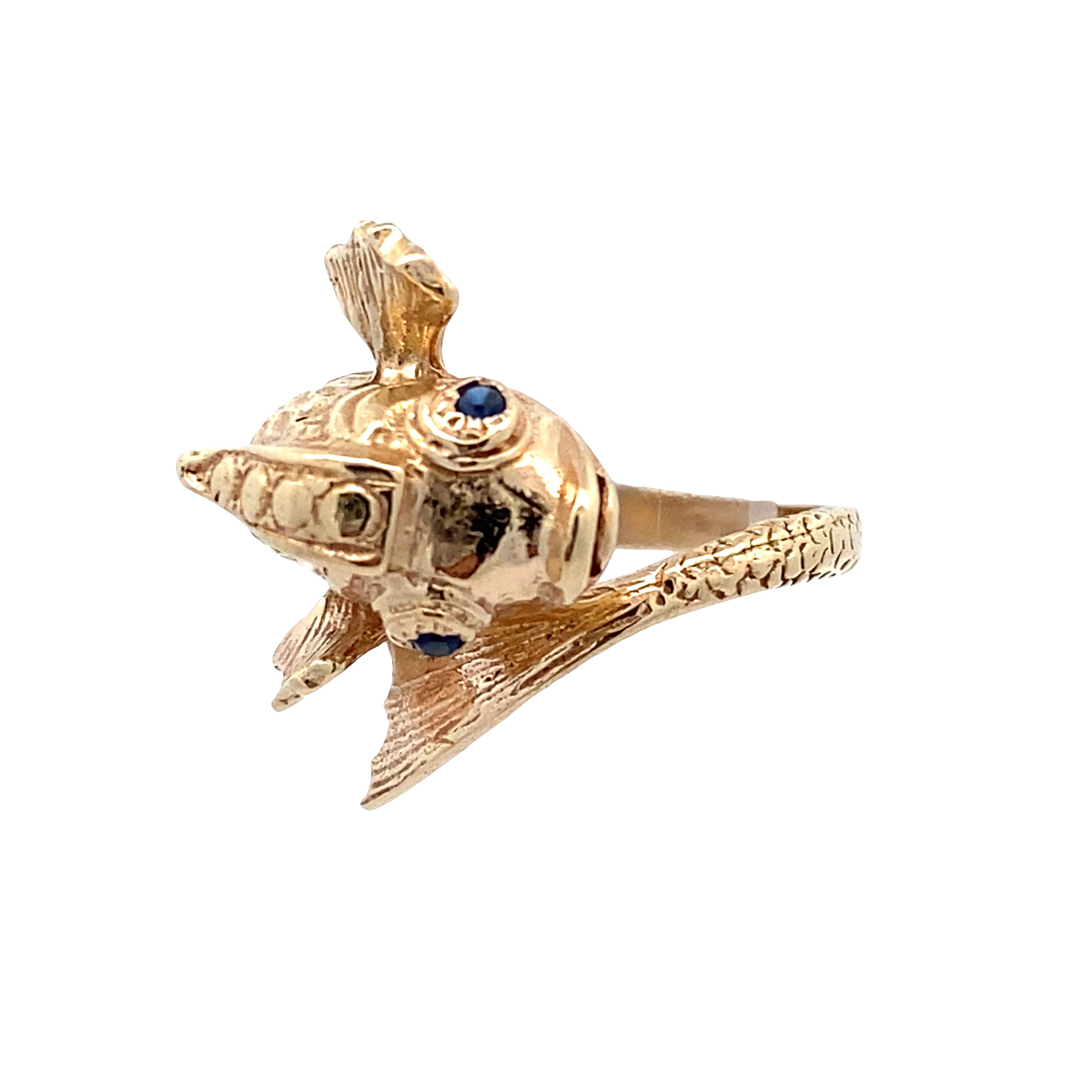 Sapphire Fish Ring