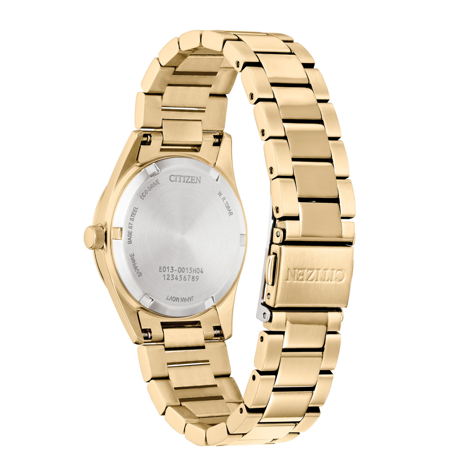 Ladies 'Sport Luxury' Mother Of Pearl Dial Gold Tone Stainless Steel C