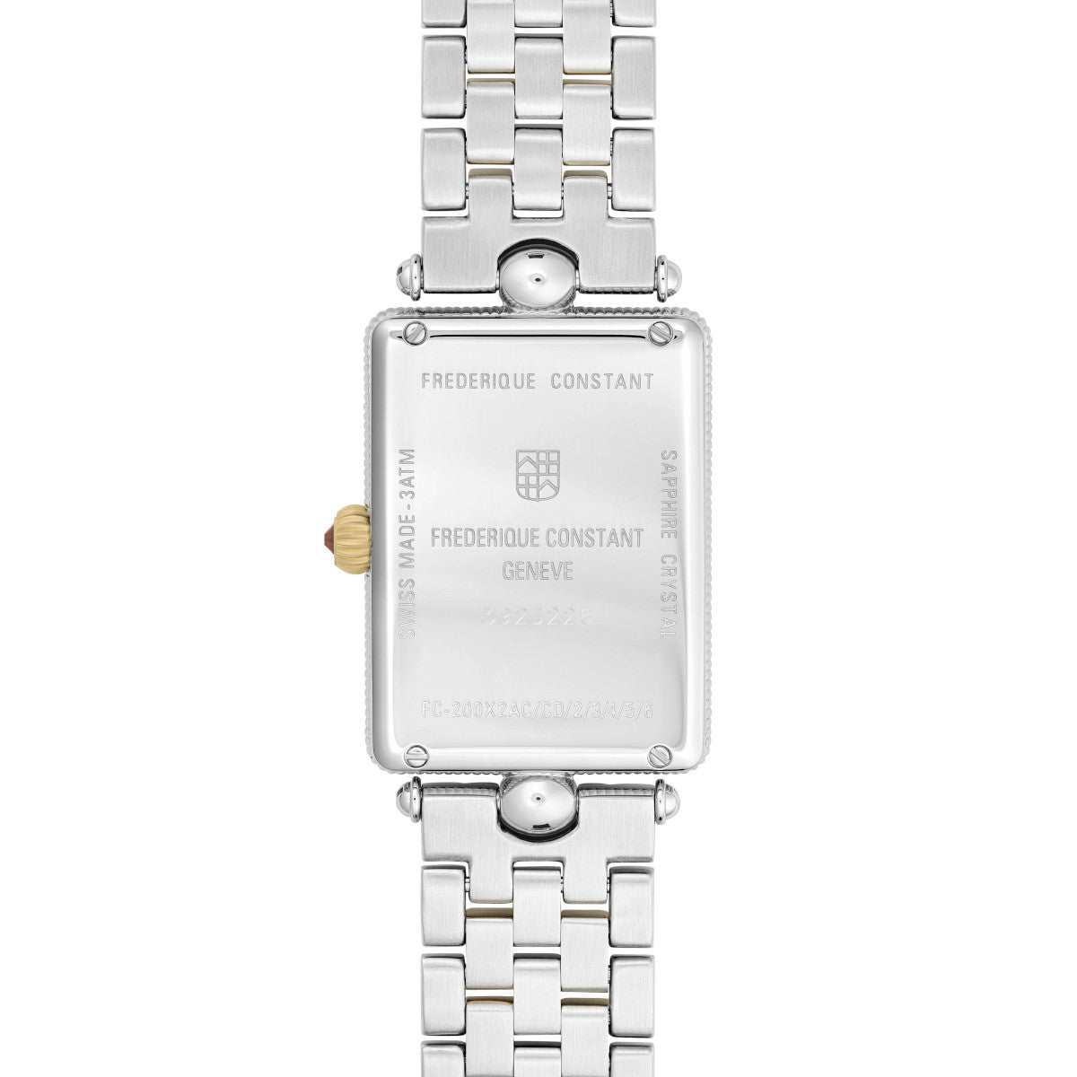 Frederique Constant Art Deco Carrée Watch FC-200MPW2AC3B