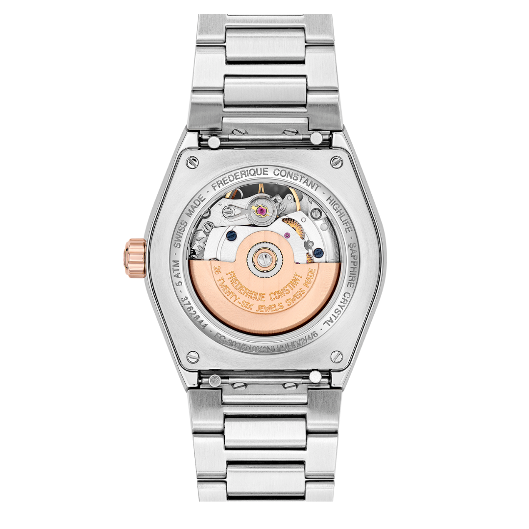 Frederique Constant Heart Beat Automatic 34mm Watch FC-310VD2NH2B