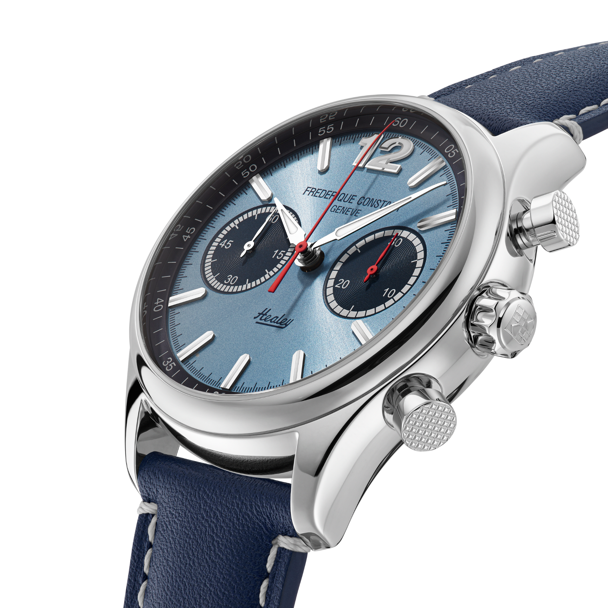 Frederique Constant LIMITED EDITION Classics Vintage Rally Healey Chronograph Watch FC-397HLBN5B6