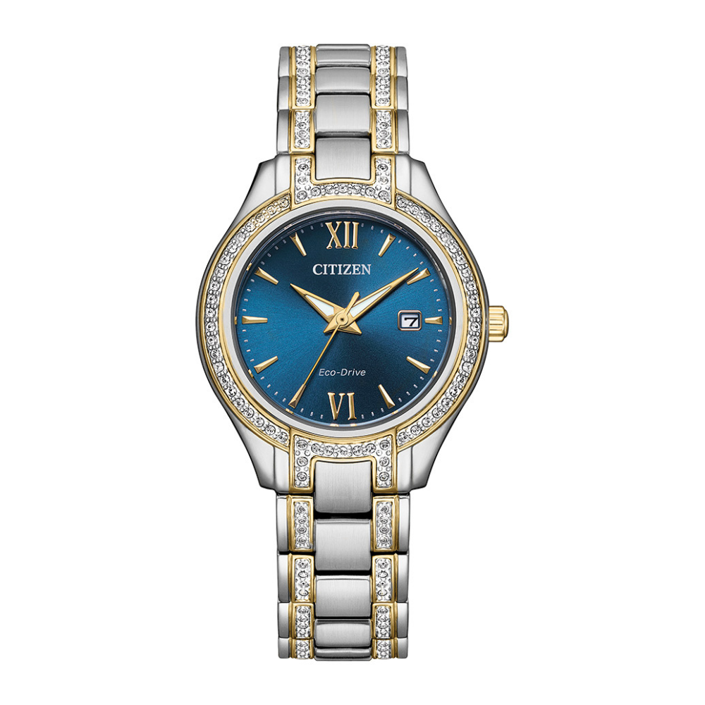 Citizen Eco Drive Silhouette Crystal Watch