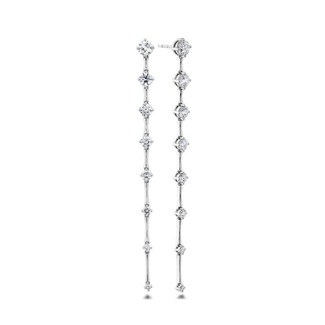 Memoire Cadence Diamond Drop Earrings