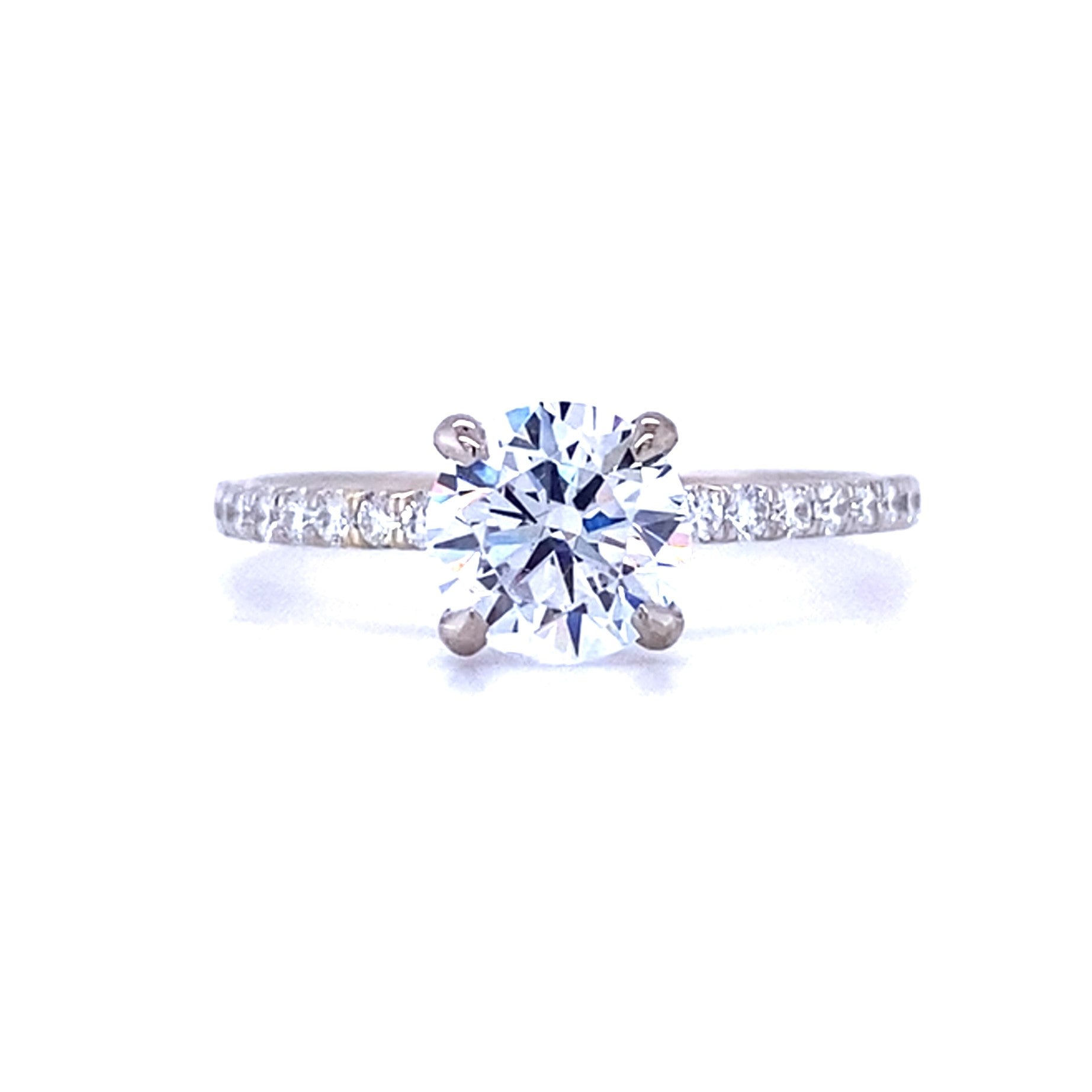 Round Diamond Engagement Ring Mounting