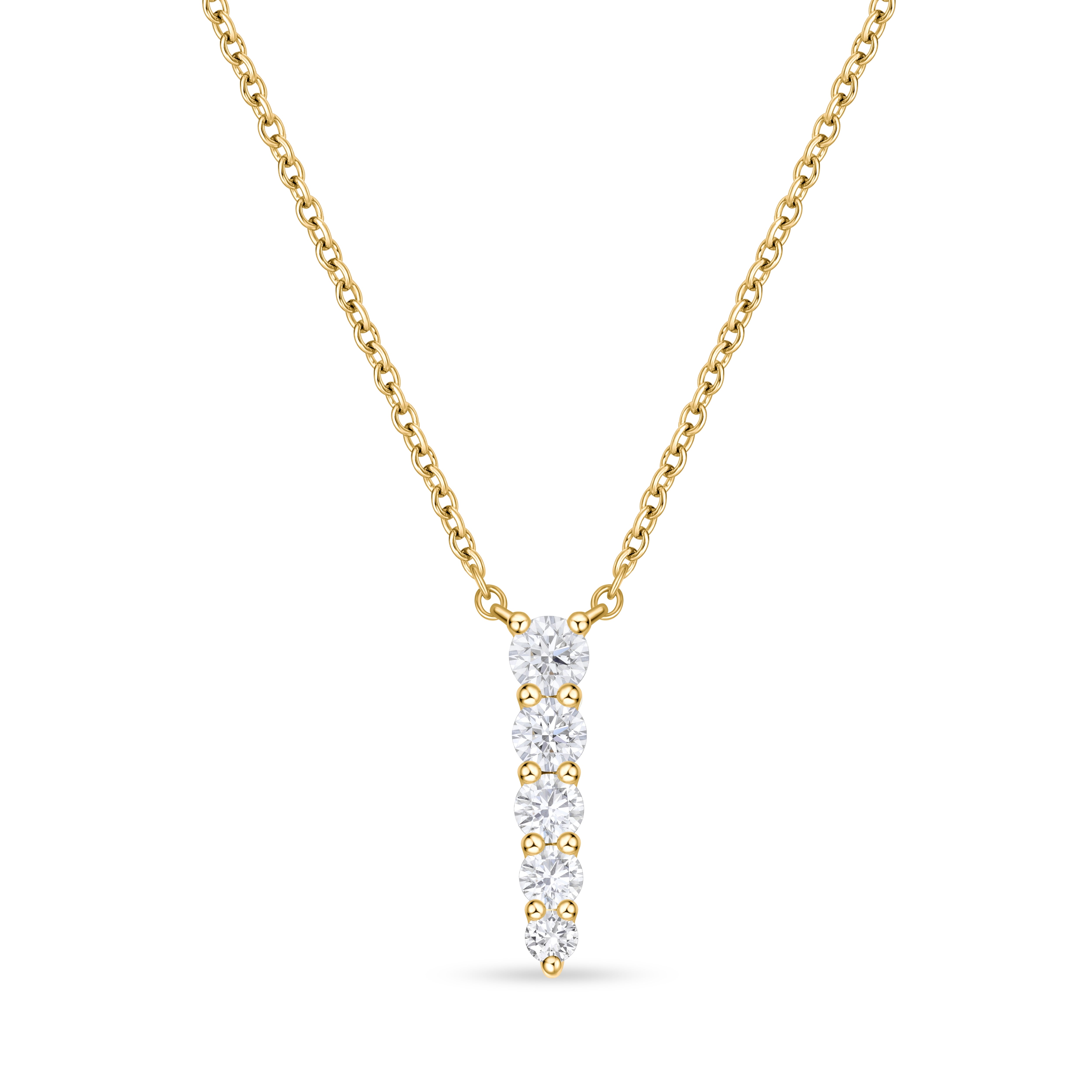 Memoire Identity 5-Diamond Pendant