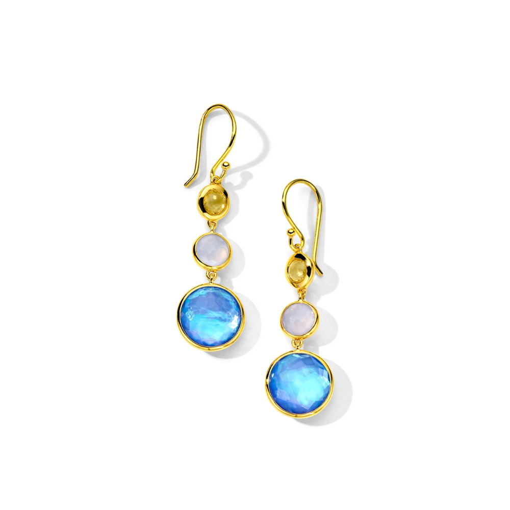 IPPOLITA Lollipop Small 3-Stone Drop Earrings