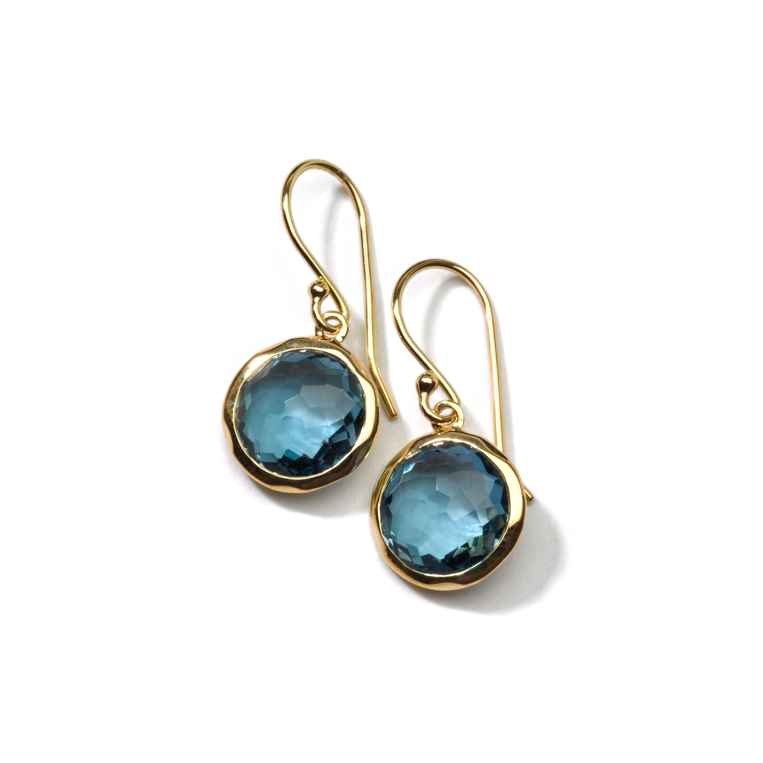 IPPOLITA Lollipop Small Single Blue Topaz Drop Earrings