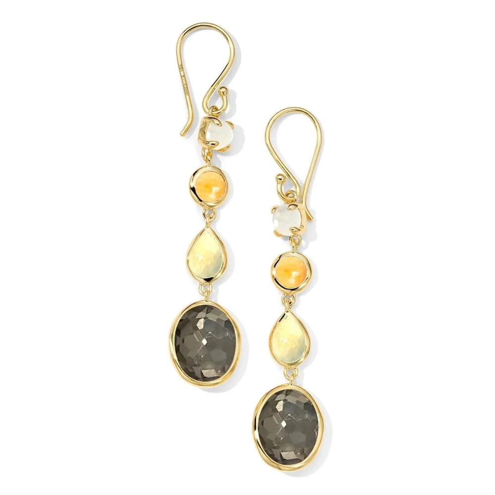 IPPOLITA Rock Candy Small 4-Stone Linear Drop Earrings