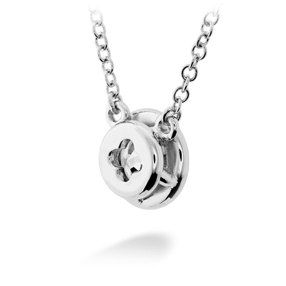 Hearts On Fire Classic Bezel Solitaire Pendant