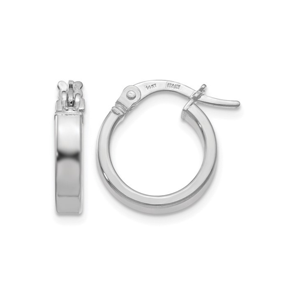 Polished Hoop Earrings