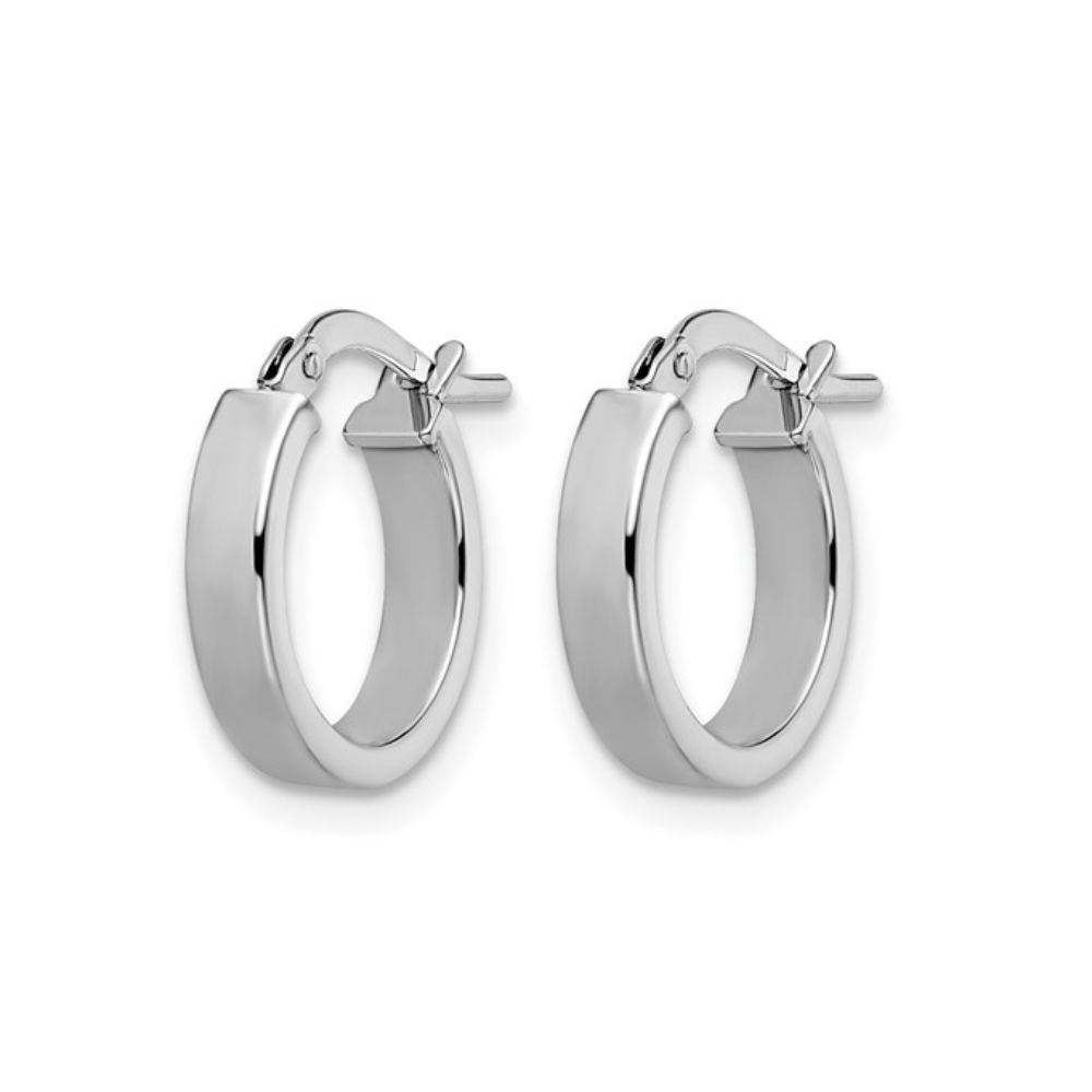 Polished Hoop Earrings