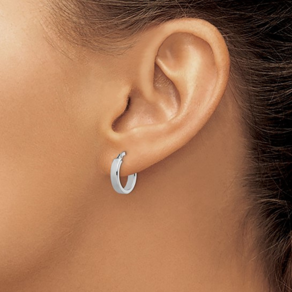 Polished Hoop Earrings