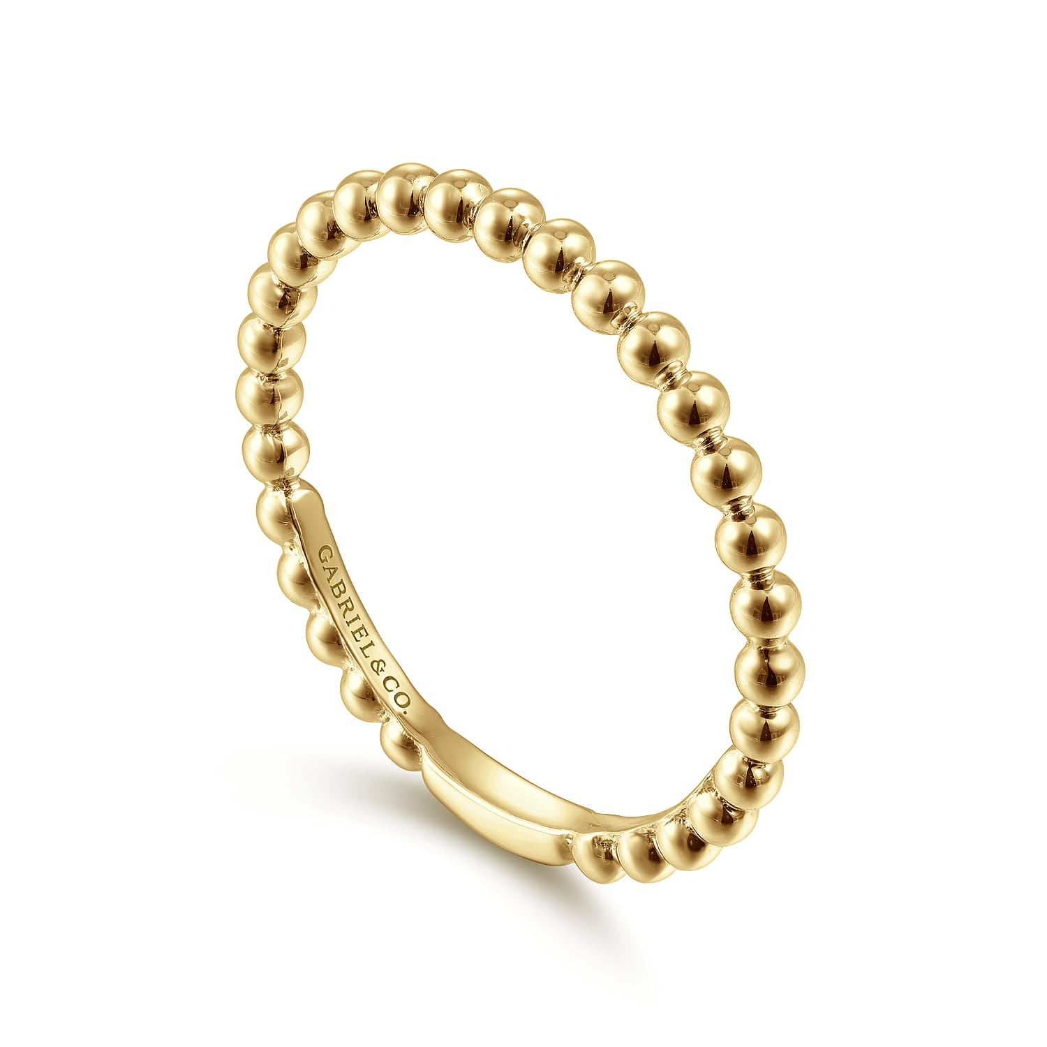 Gabriel & Co. Bujukan Beaded Stackable Ring