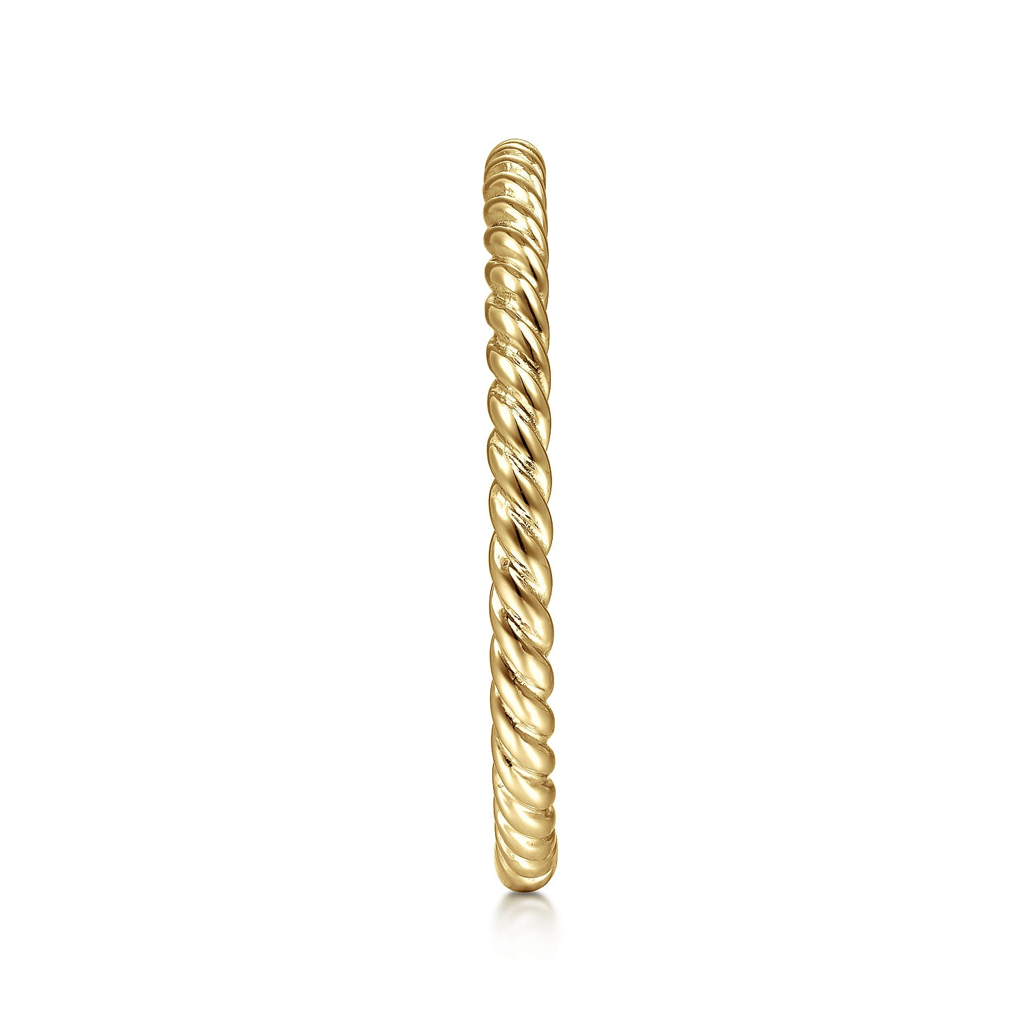 Gabriel & Co. Twisted Rope Stackable Ring