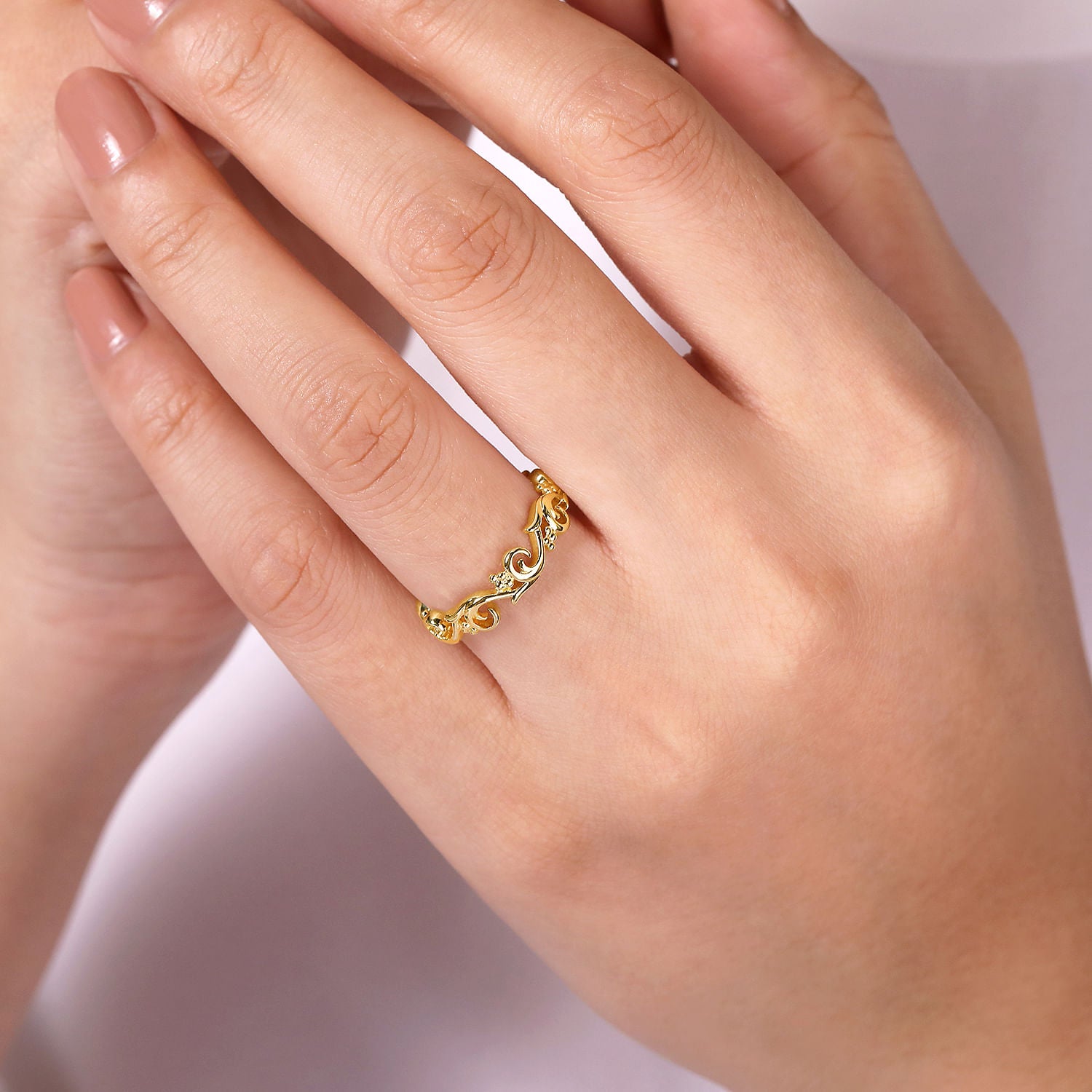 Floral Stackable Ring 14KY
Size 6.5
Serial S2262889



This 14-k