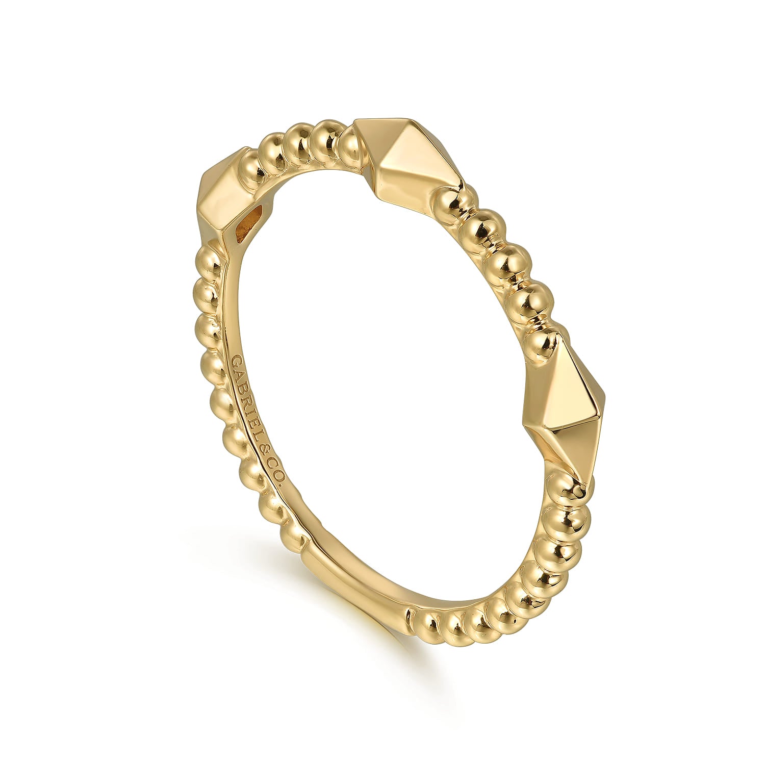 Gabriel & Co. Bujukan Pyramid Classic Ring