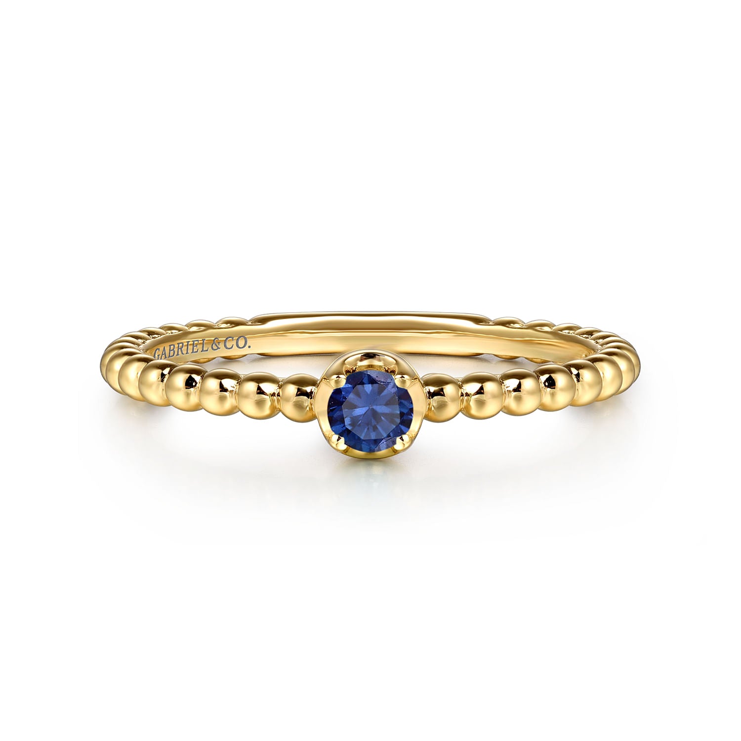 Gabriel & Co. Sapphire Stackable Ring