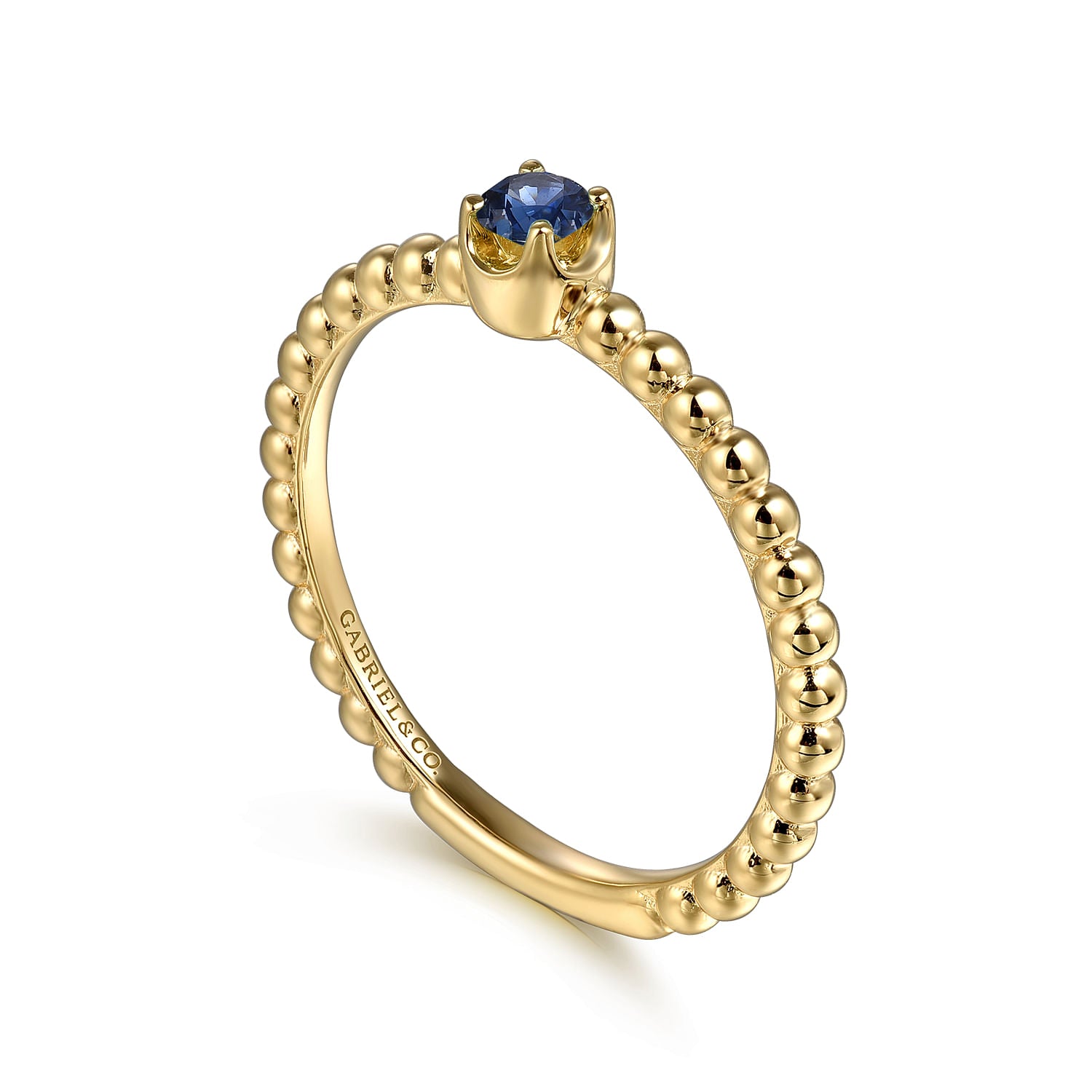 Gabriel & Co. Sapphire Stackable Ring