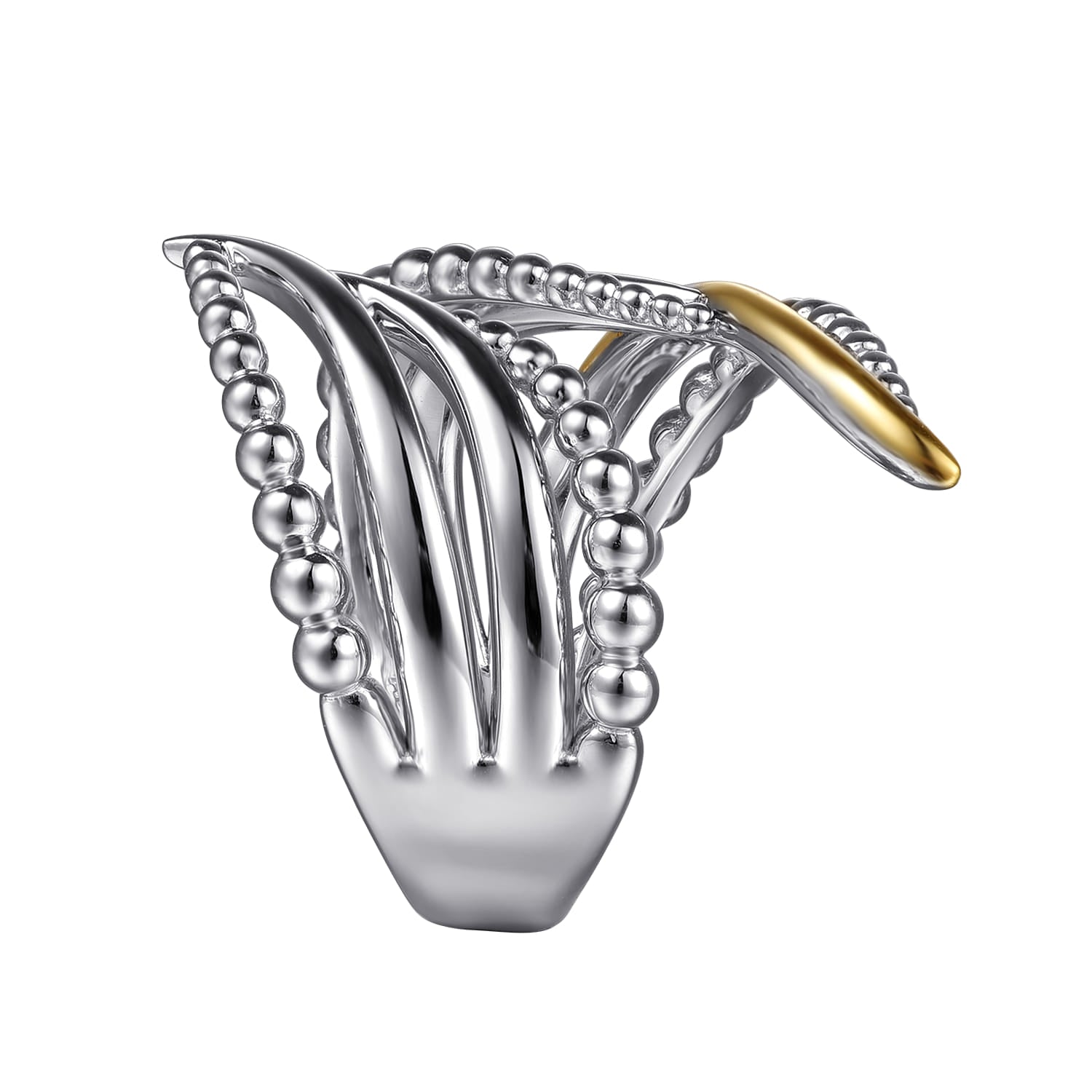 Gabriel & Co. Bujukan Multiple Row Bypass Ring