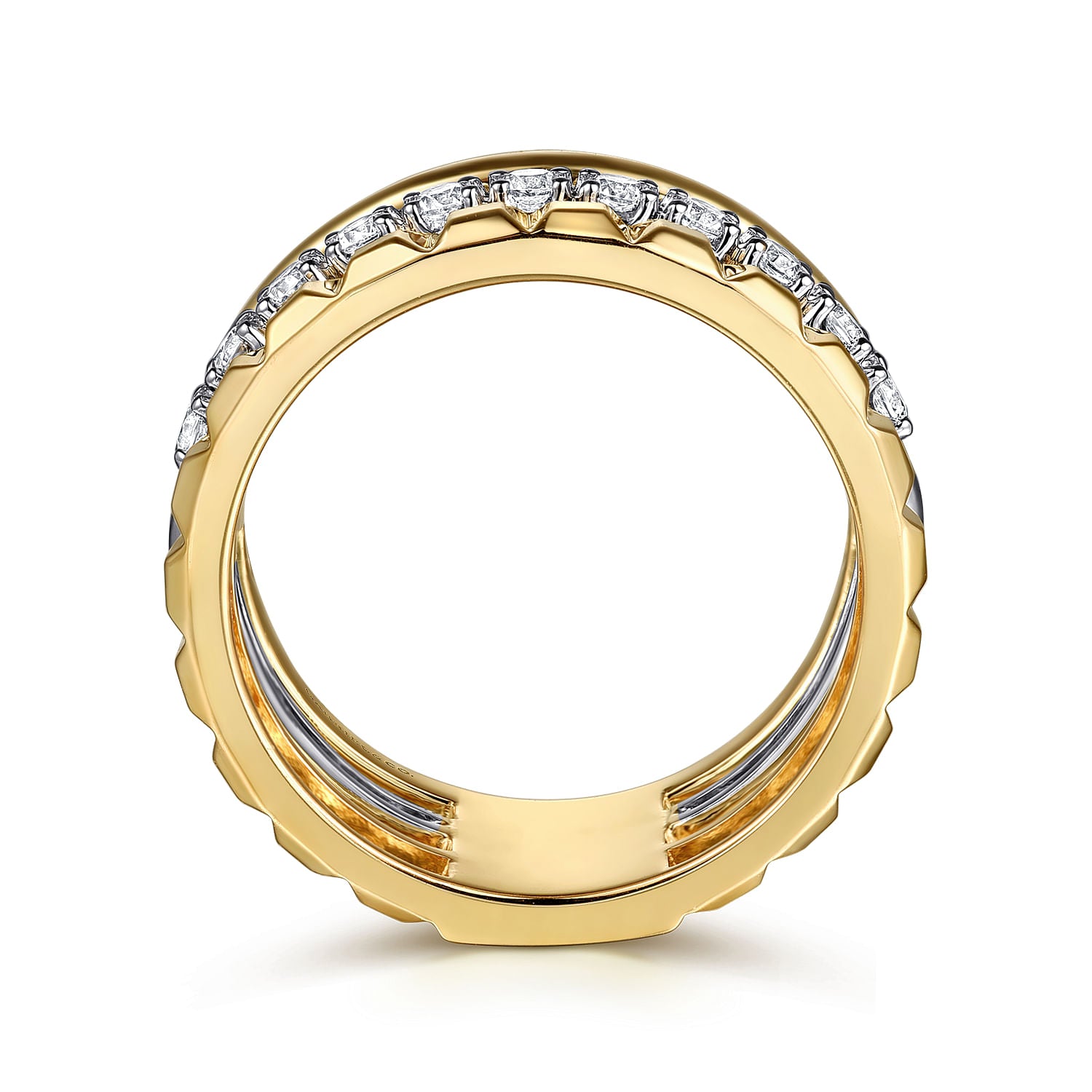 Gabriel & Co. Diamond Easy Stackable Ring