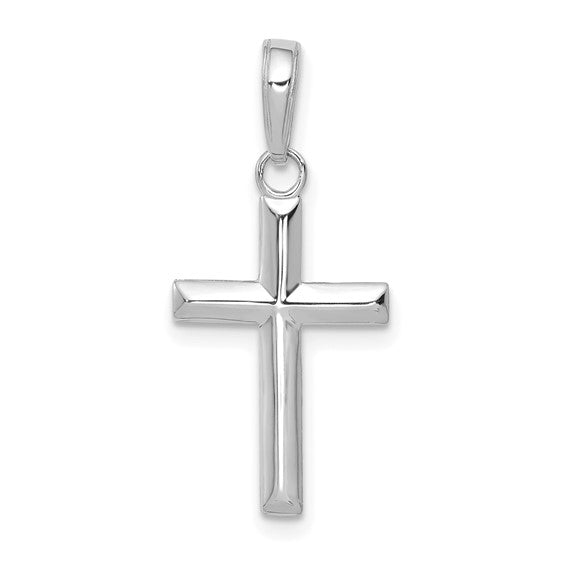Small Polished Cross Pendant